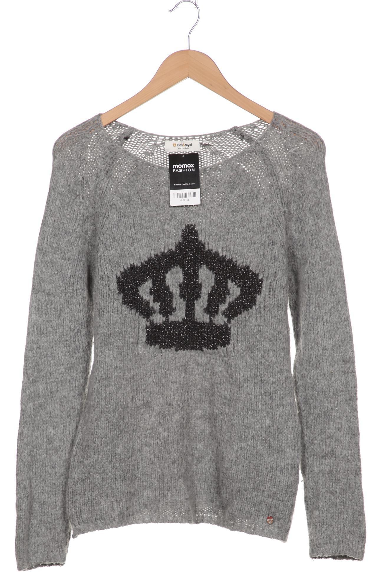 

Rich & Royal Damen Pullover, grau