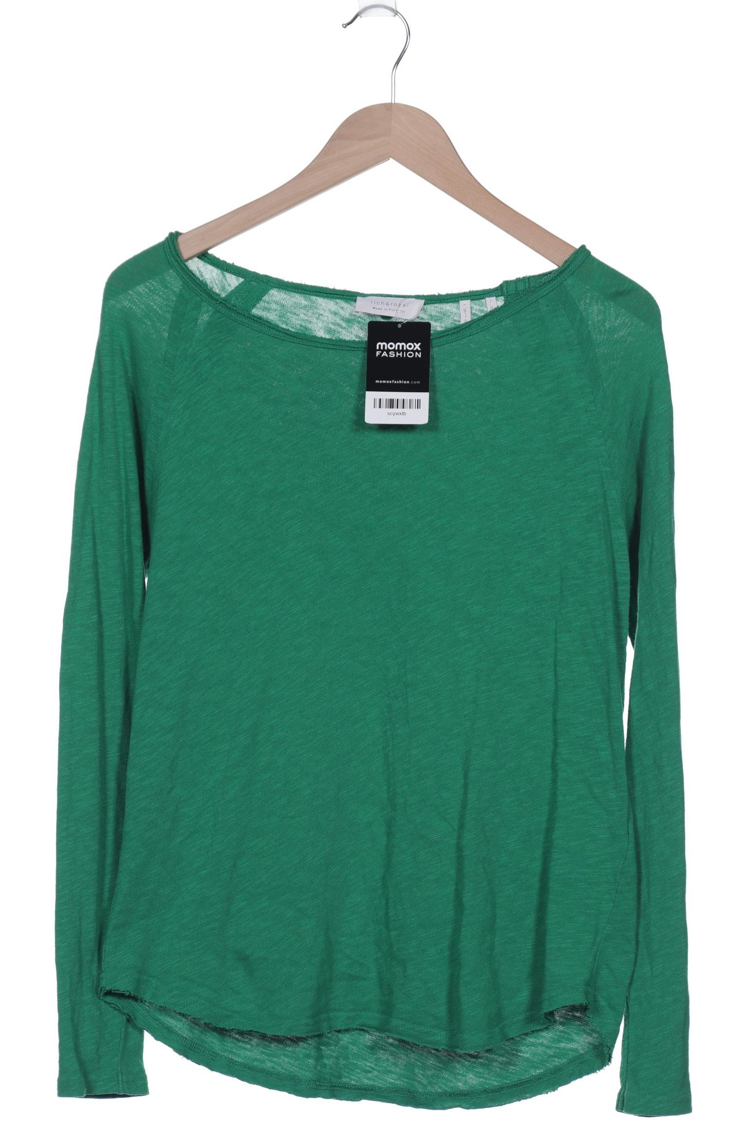 

Rich & Royal Damen Langarmshirt, grün, Gr. 38
