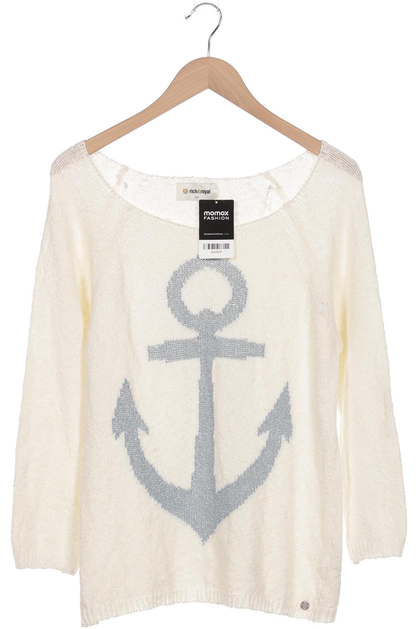 

Rich & Royal Damen Pullover, cremeweiß, Gr. 42