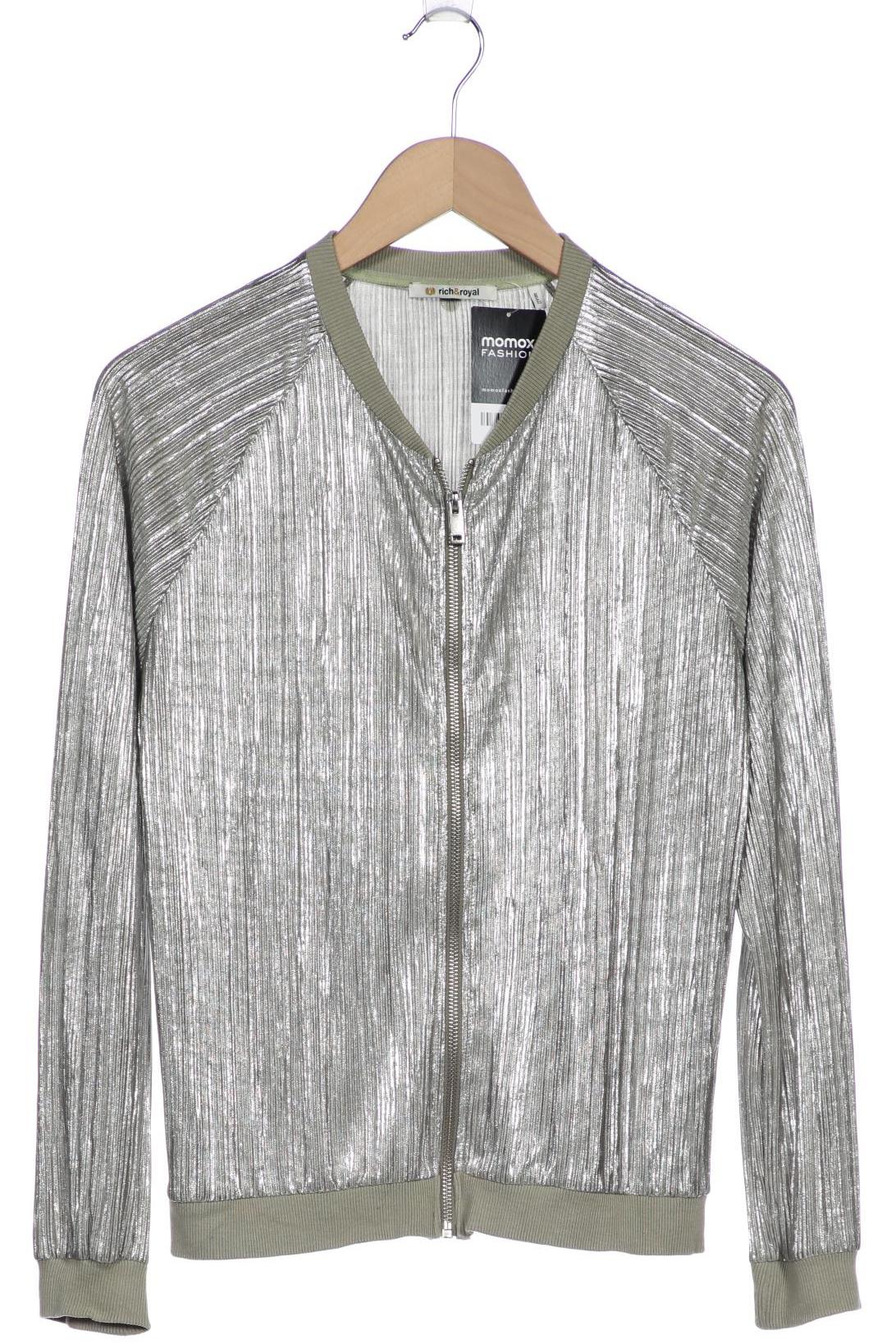 

Rich & Royal Damen Strickjacke, grün, Gr. 36