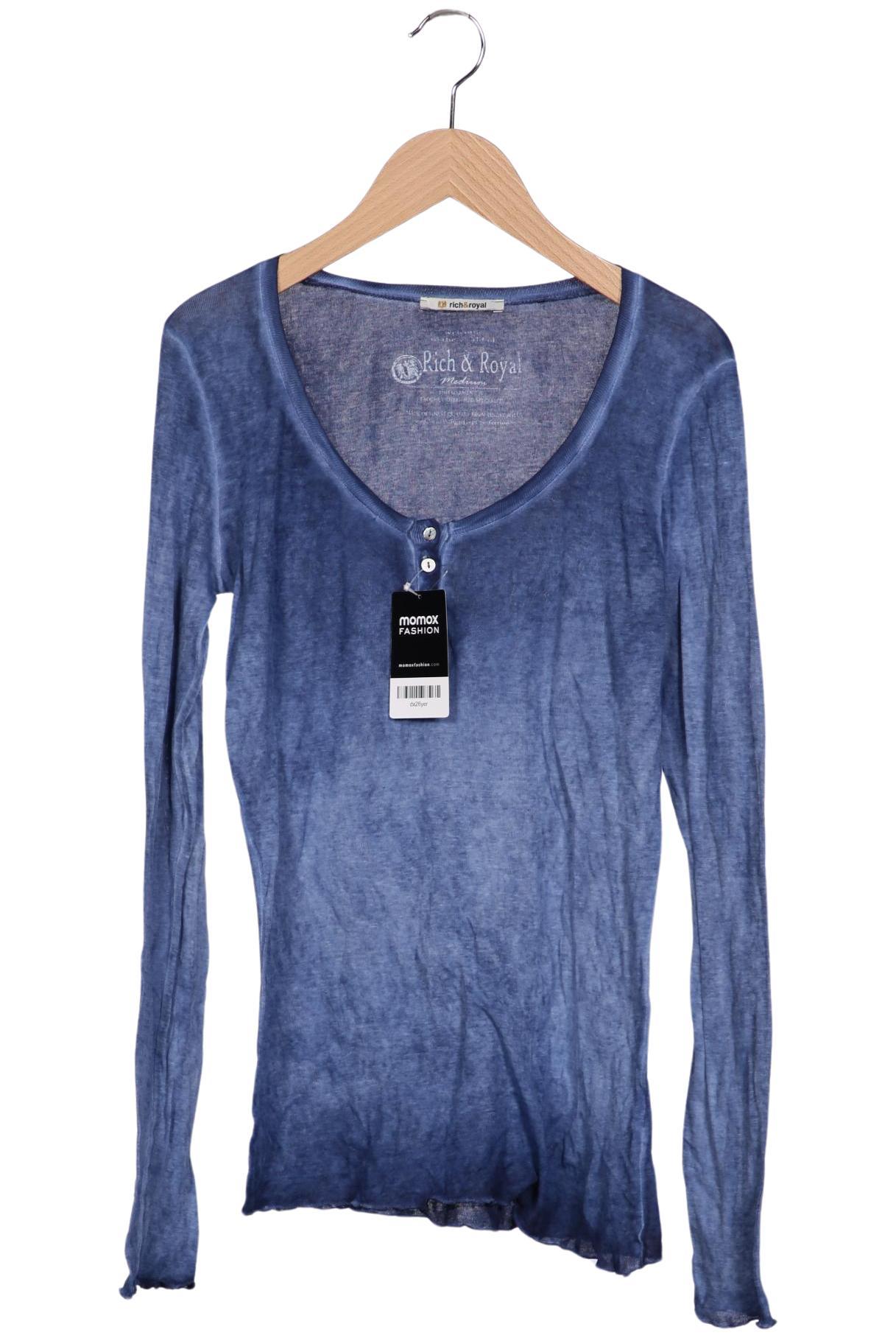 

Rich & Royal Damen Langarmshirt, blau, Gr. 38