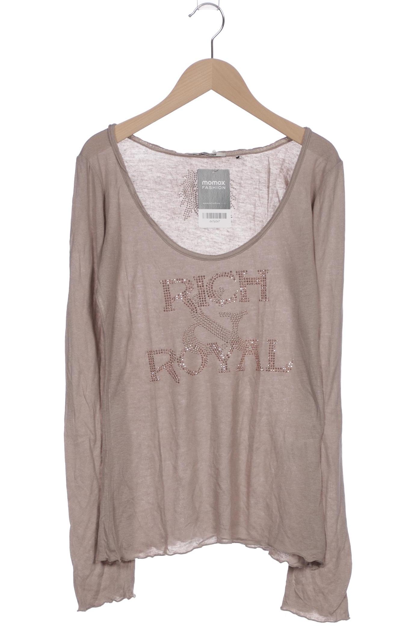 

Rich & Royal Damen Langarmshirt, braun, Gr. 42