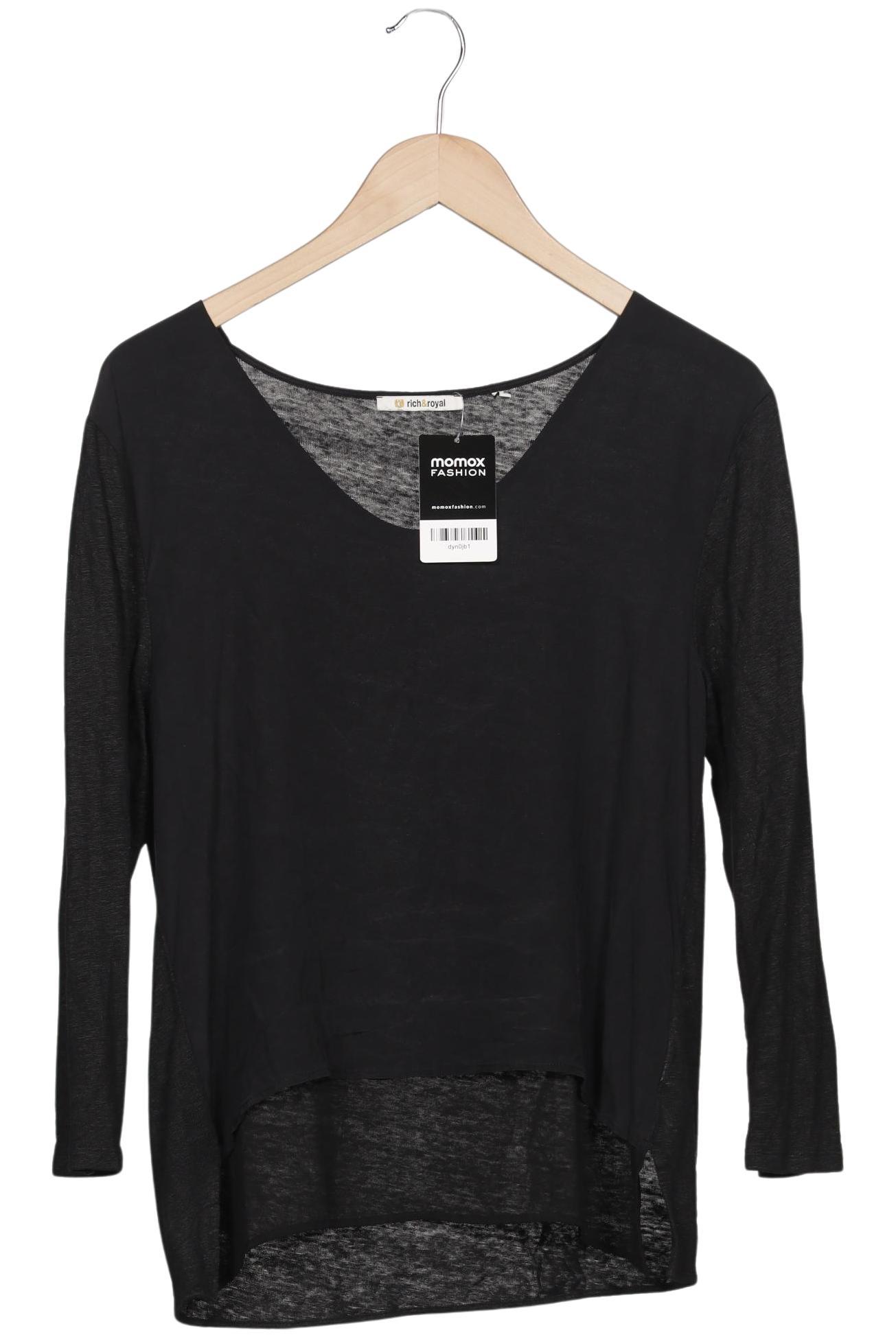 

Rich & Royal Damen Bluse, schwarz, Gr. 38