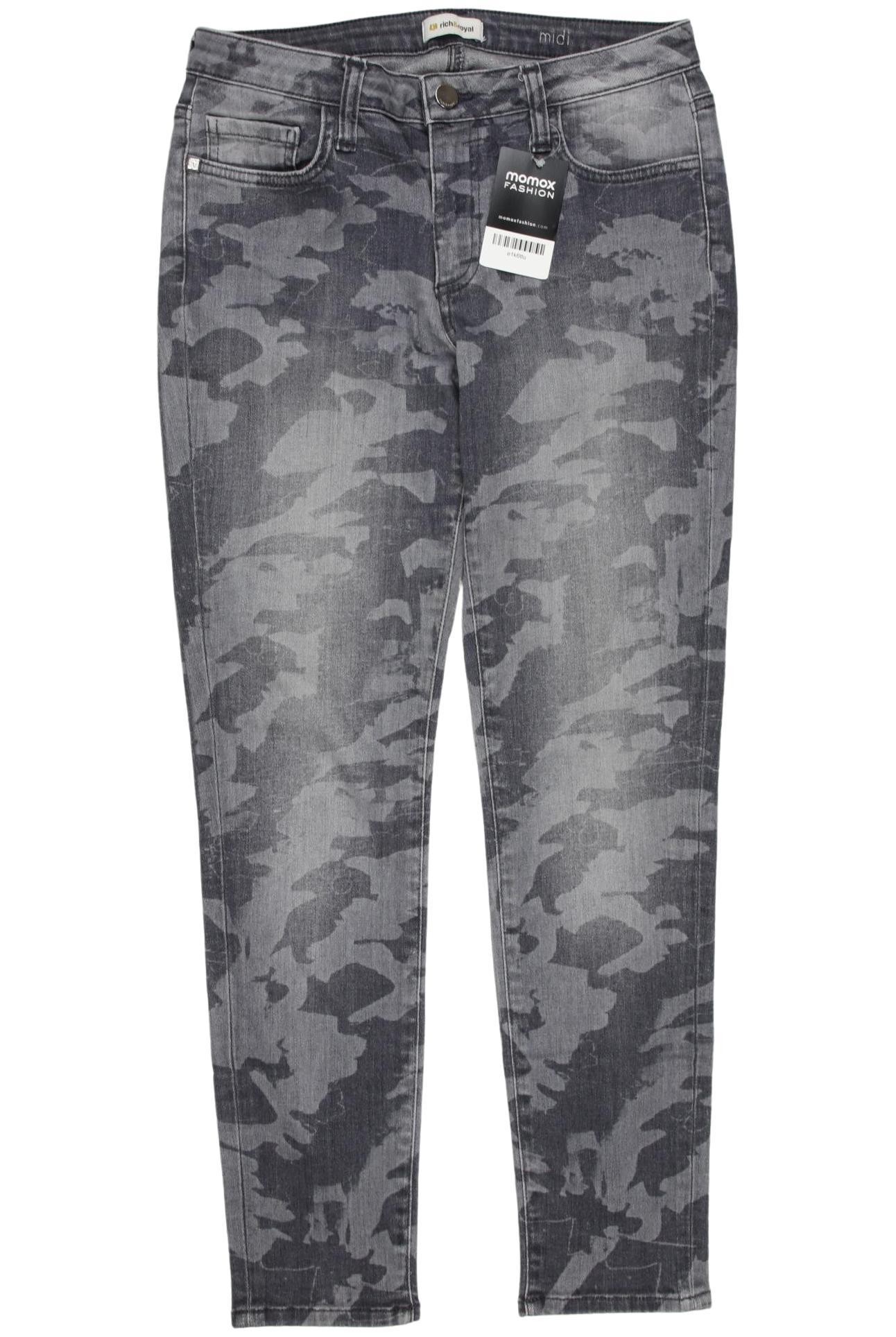 

Rich & Royal Damen Jeans, grau, Gr. 28