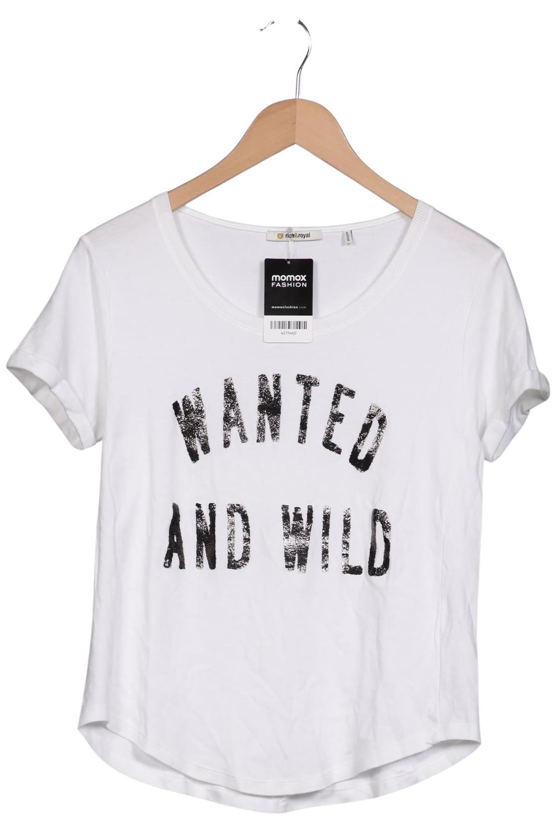 

Rich & Royal Damen T-Shirt, weiß, Gr. 38