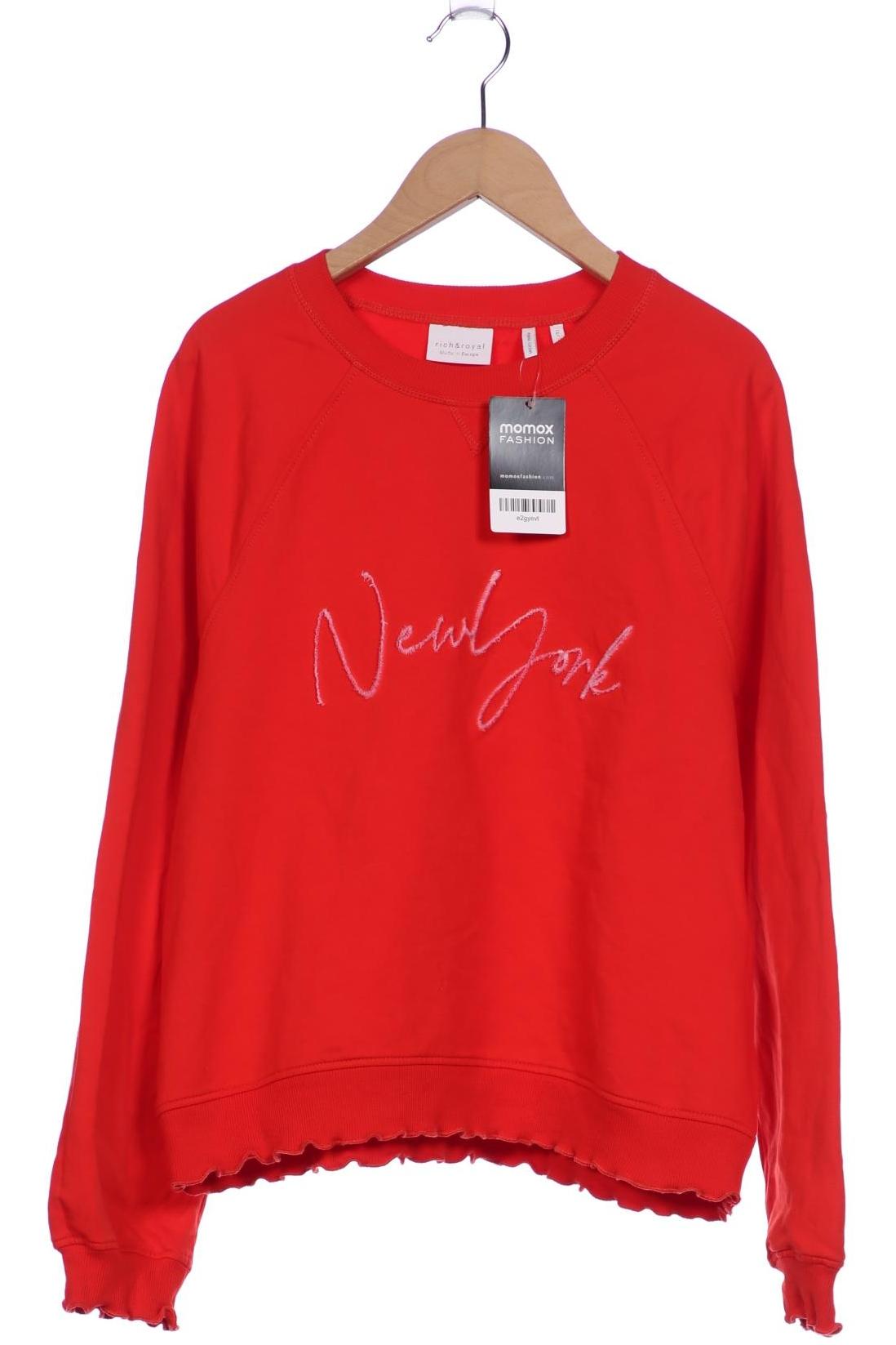 

Rich & Royal Damen Sweatshirt, rot, Gr. 42