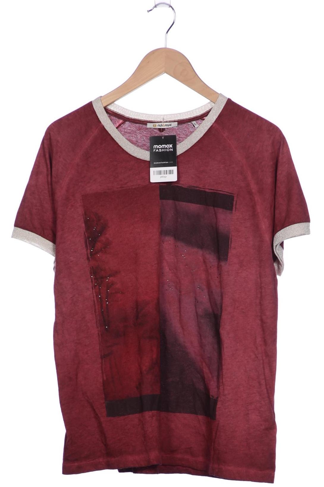 

Rich & Royal Damen T-Shirt, bordeaux, Gr. 42