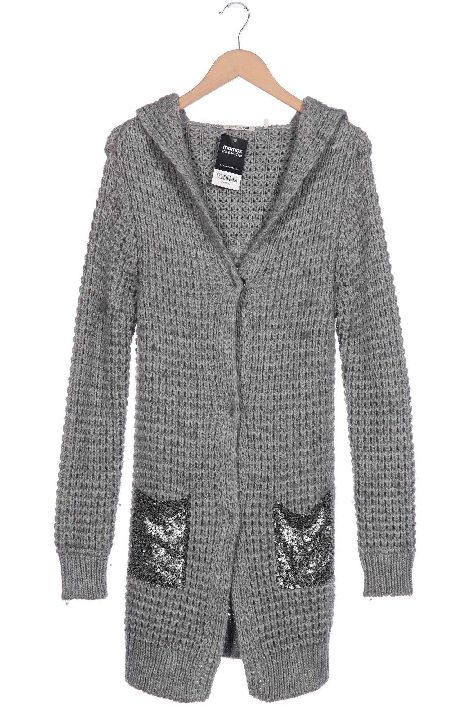 

Rich&Royal Damen Strickjacke, grau