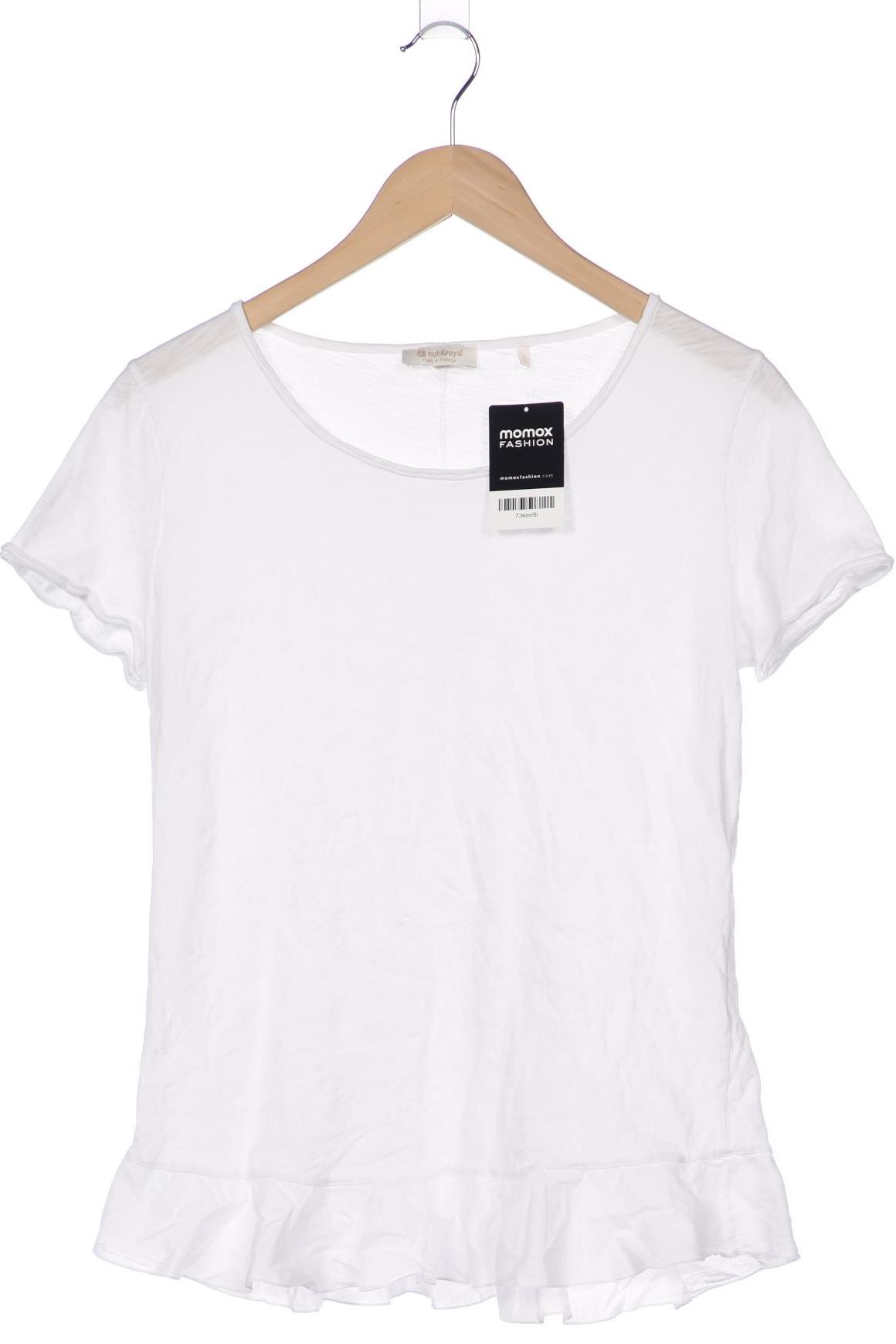 

Rich & Royal Damen T-Shirt, weiß, Gr. 42