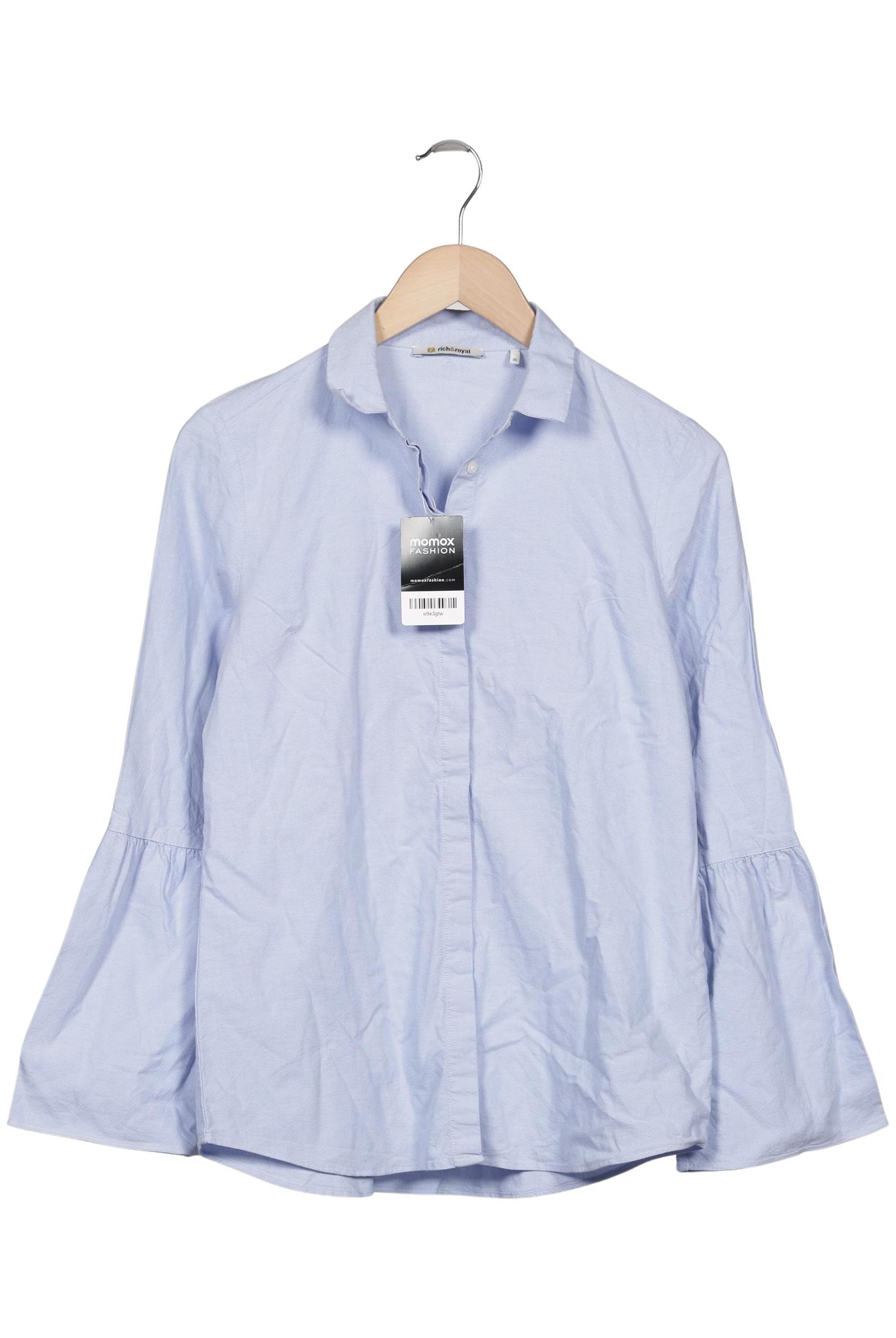 

Rich & Royal Damen Bluse, blau, Gr. 36