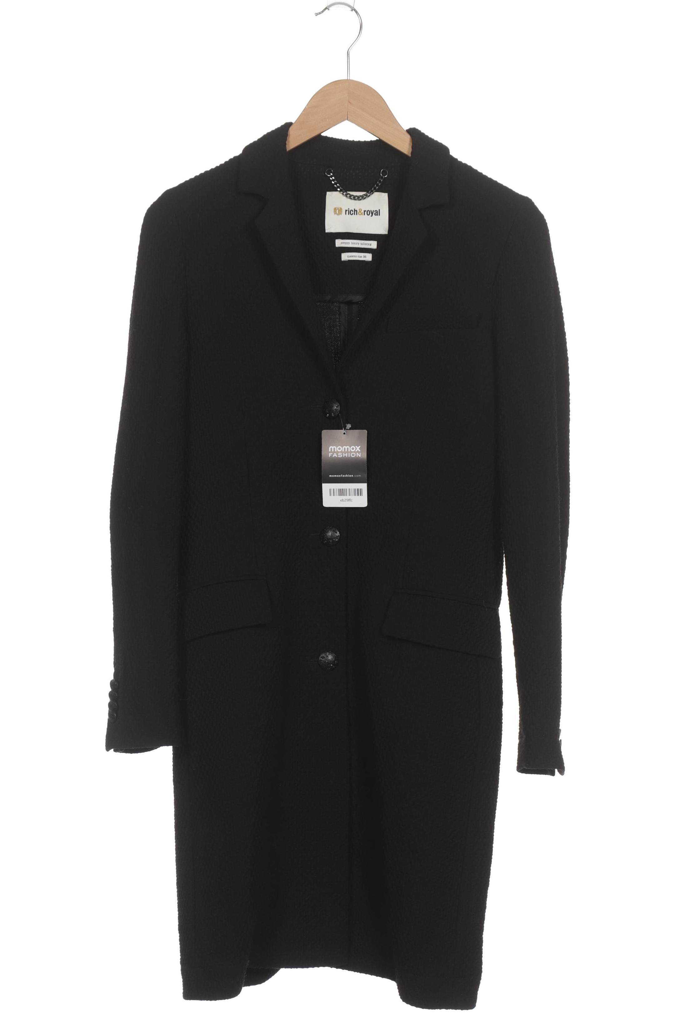 

Rich & Royal Damen Mantel, schwarz, Gr. 36