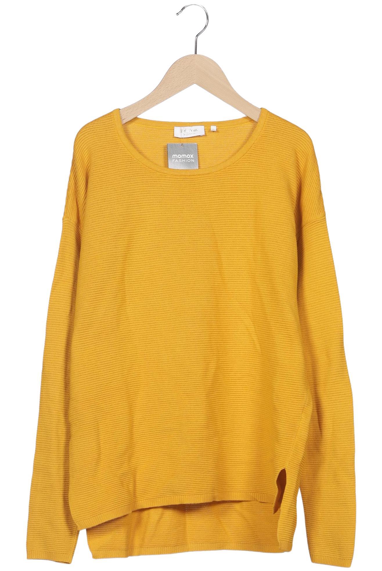 

Rich & Royal Damen Pullover, gelb, Gr. 36