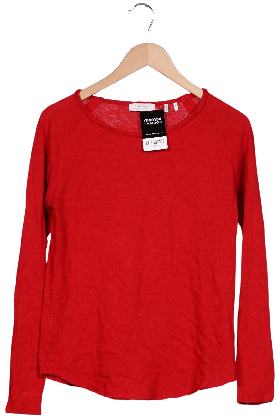 

Rich & Royal Damen Langarmshirt, rot, Gr. 36