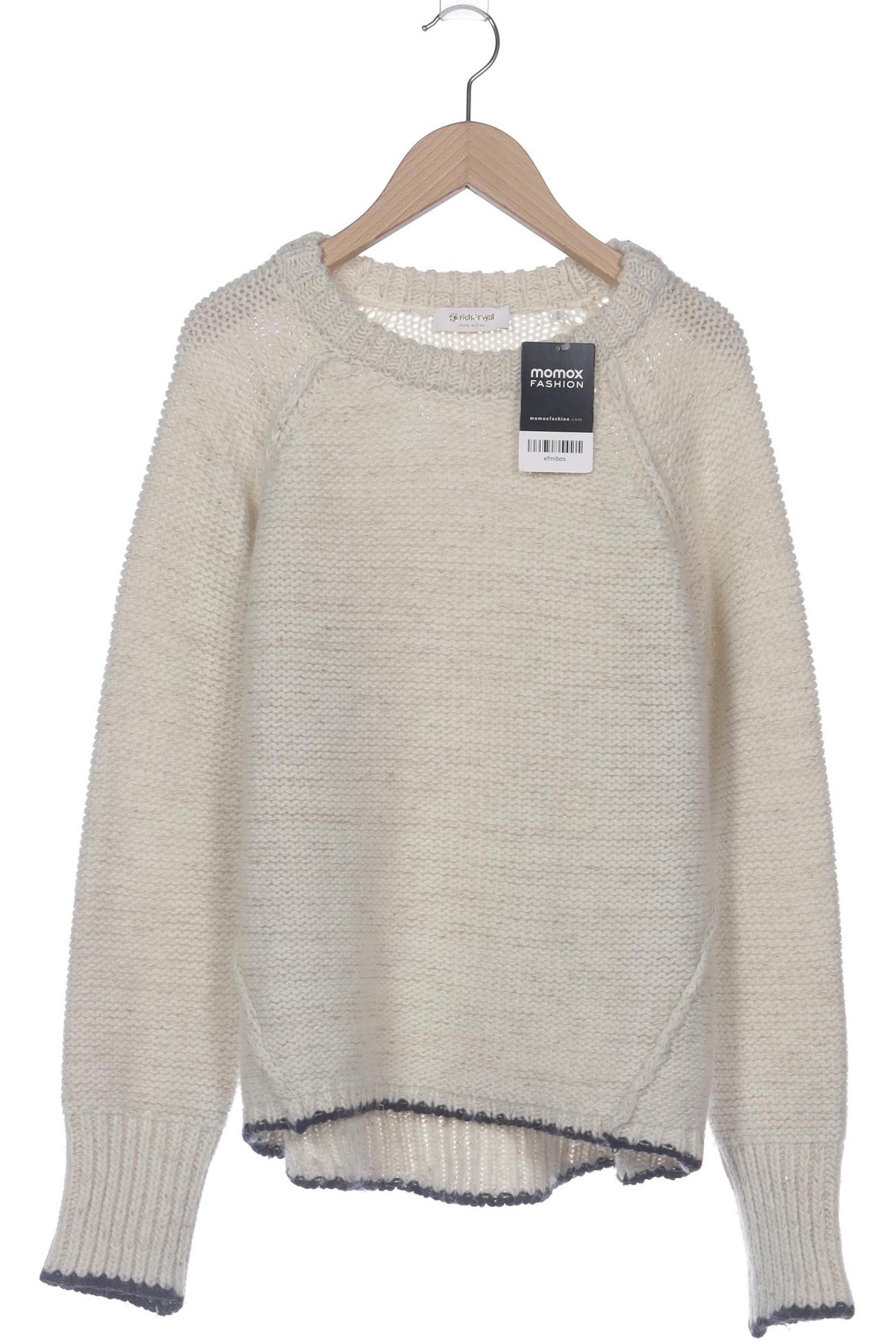 

Rich & Royal Damen Pullover, weiß, Gr. 38