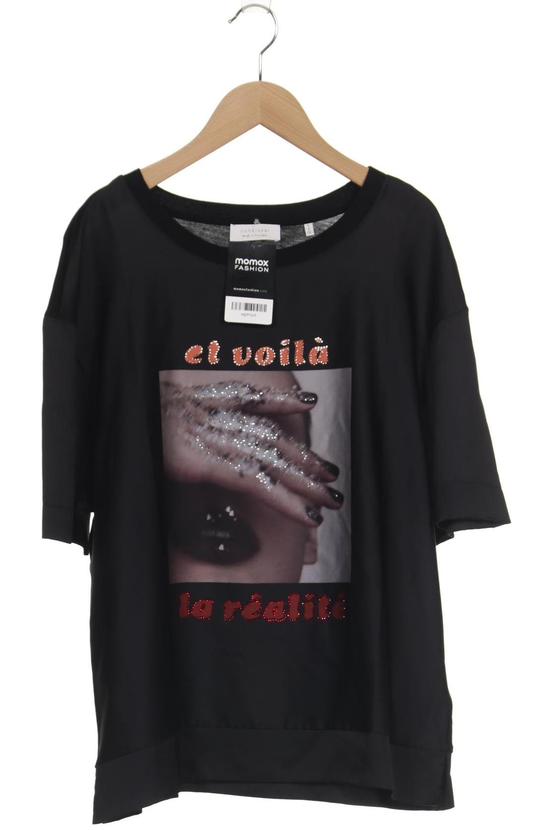 

Rich & Royal Damen T-Shirt, schwarz, Gr. 44