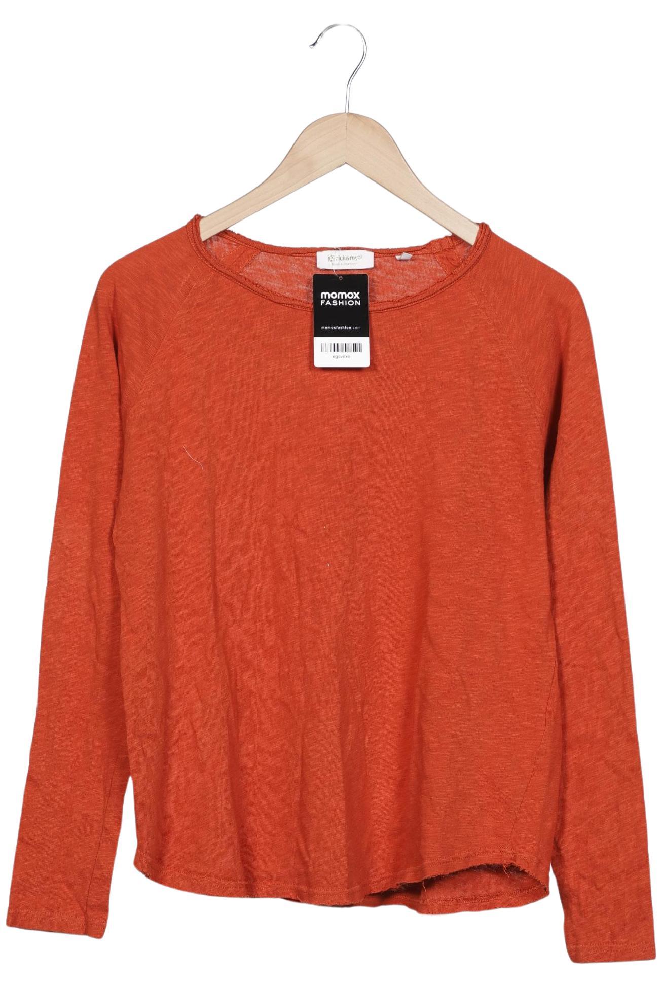 

Rich & Royal Damen Langarmshirt, orange, Gr. 38