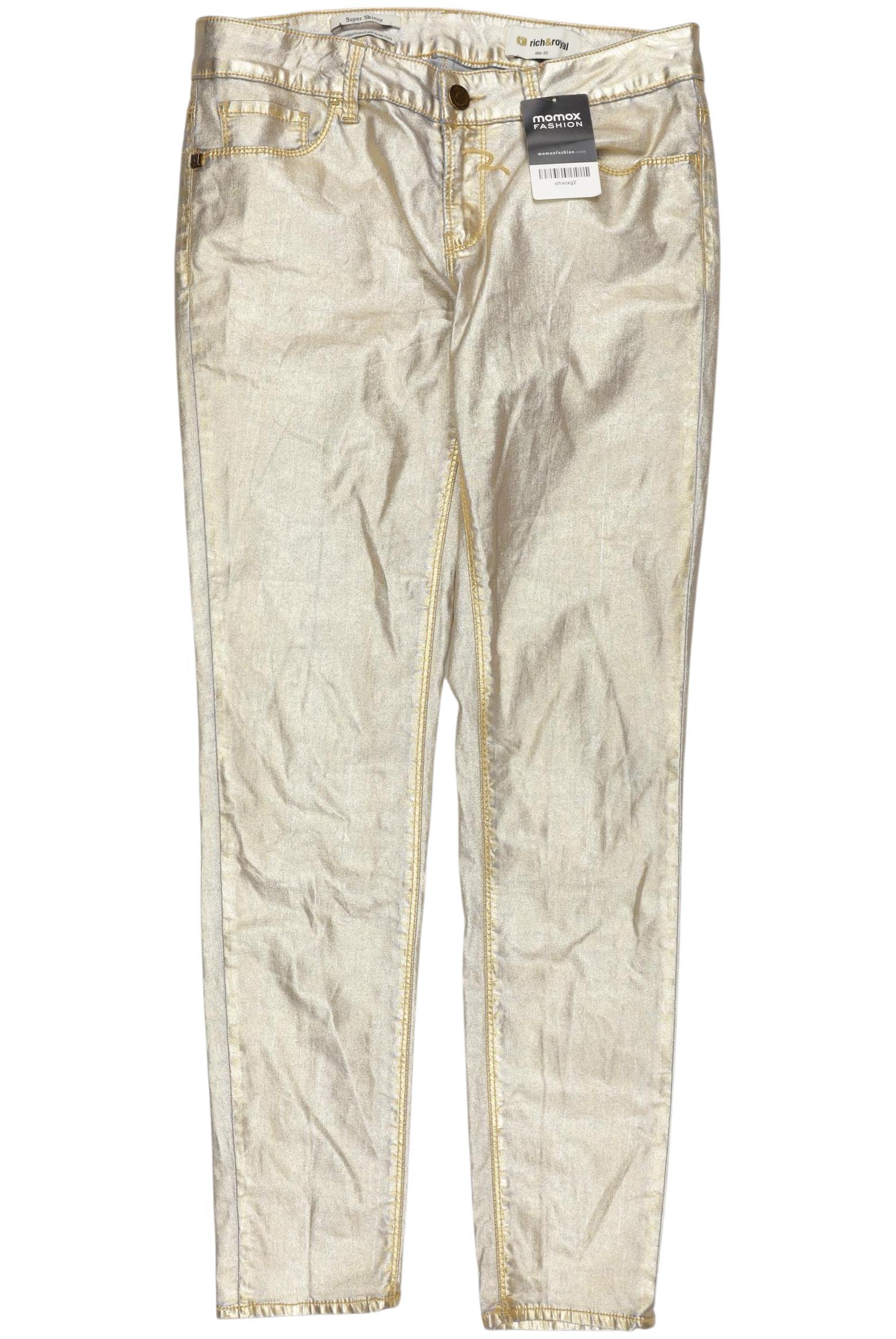 

Rich & Royal Damen Stoffhose, gold, Gr. 30