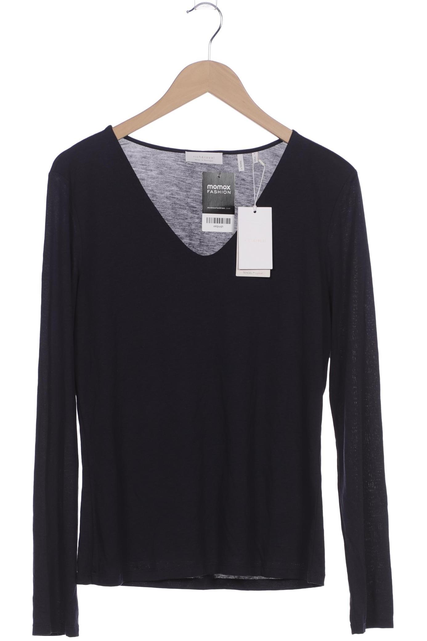 

Rich & Royal Damen Langarmshirt, marineblau, Gr. 44