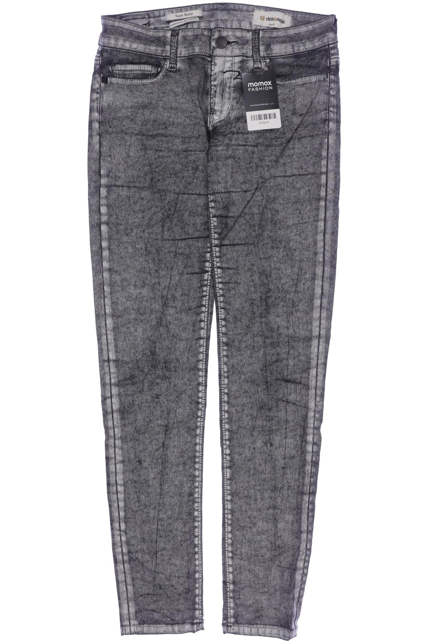 

Rich & Royal Damen Jeans, grau, Gr. 27