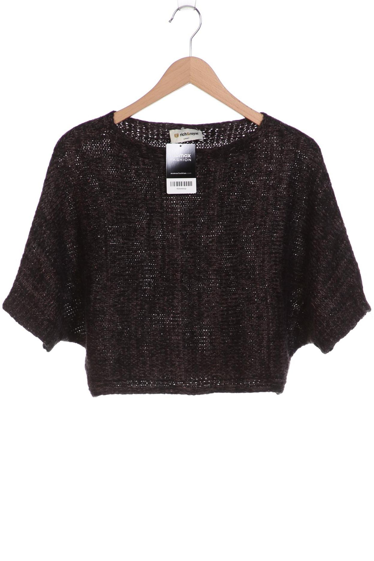 

Rich & Royal Damen Pullover, braun, Gr. 34