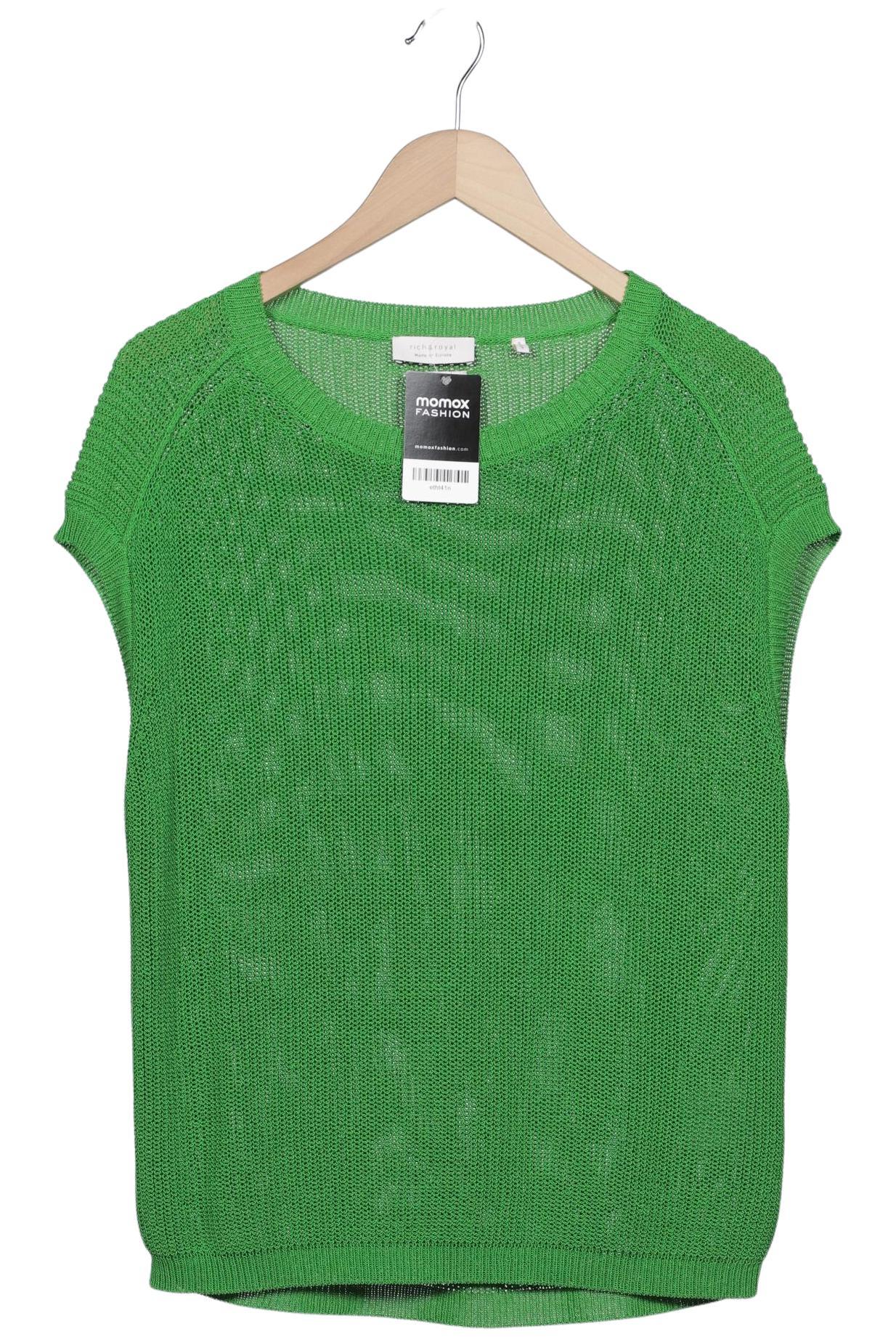 

Rich & Royal Damen Pullover, grün, Gr. 38