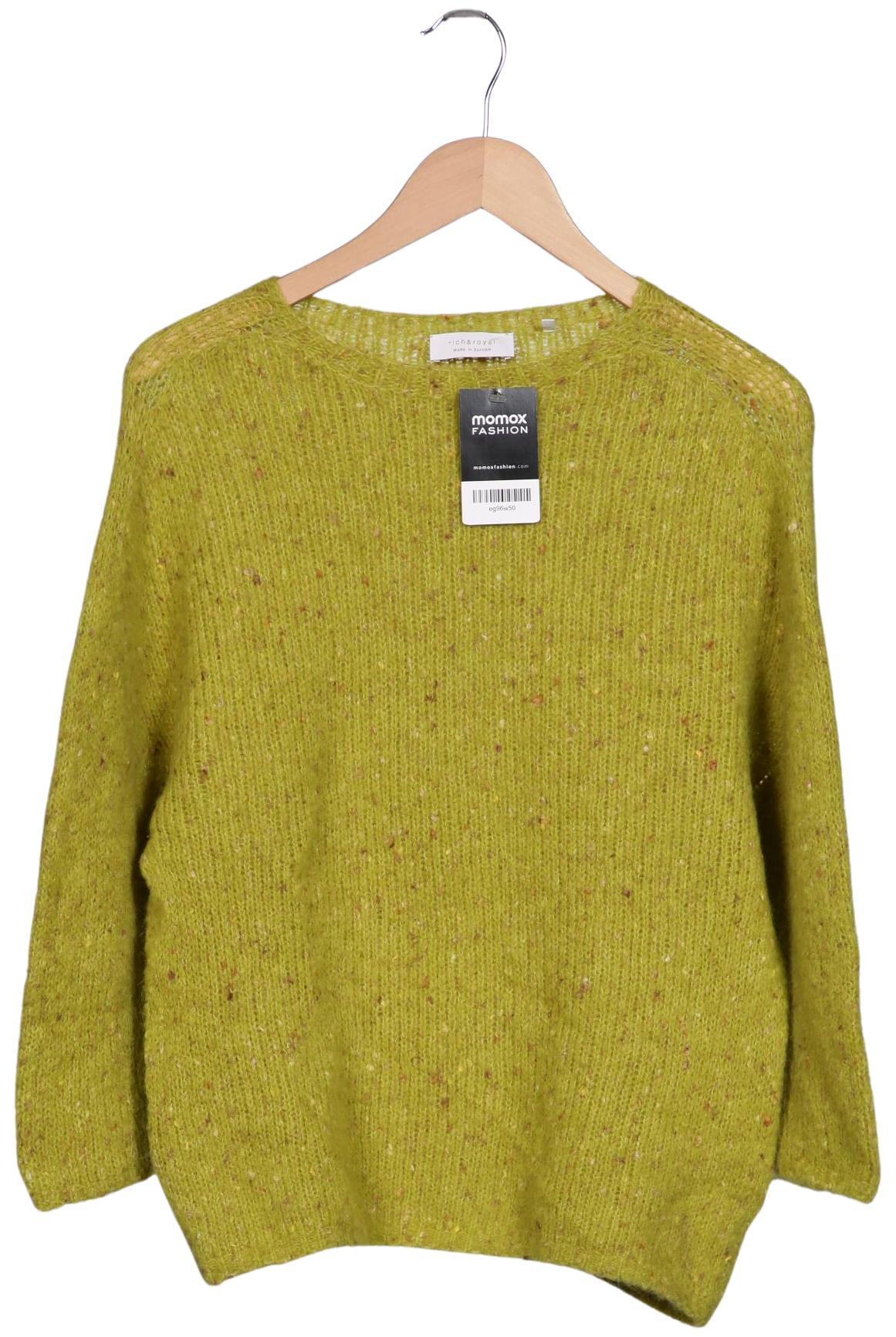 

Rich & Royal Damen Pullover, grün, Gr. 38