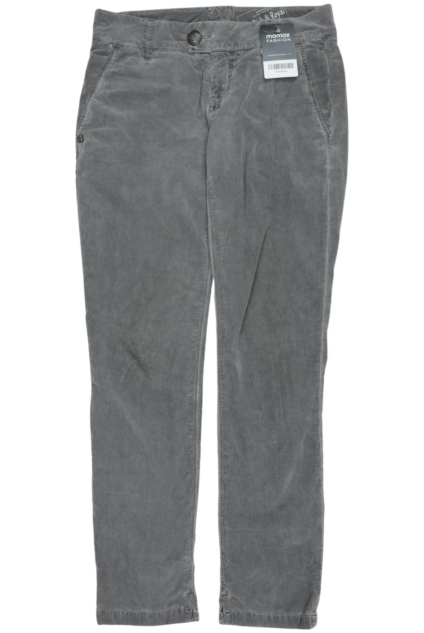

Rich & Royal Damen Stoffhose, grau, Gr. 26