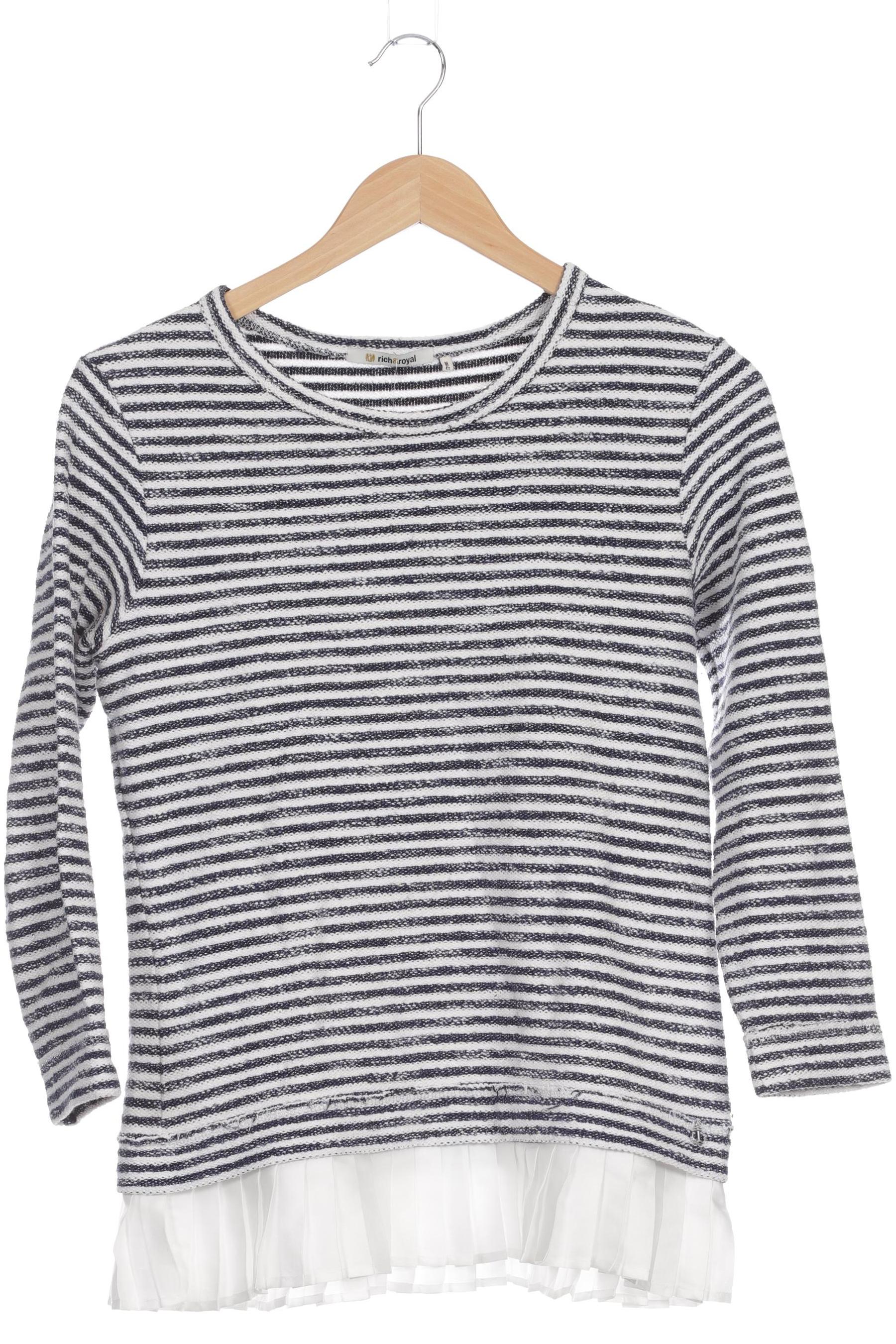 

Rich & Royal Damen Pullover, weiß, Gr. 36