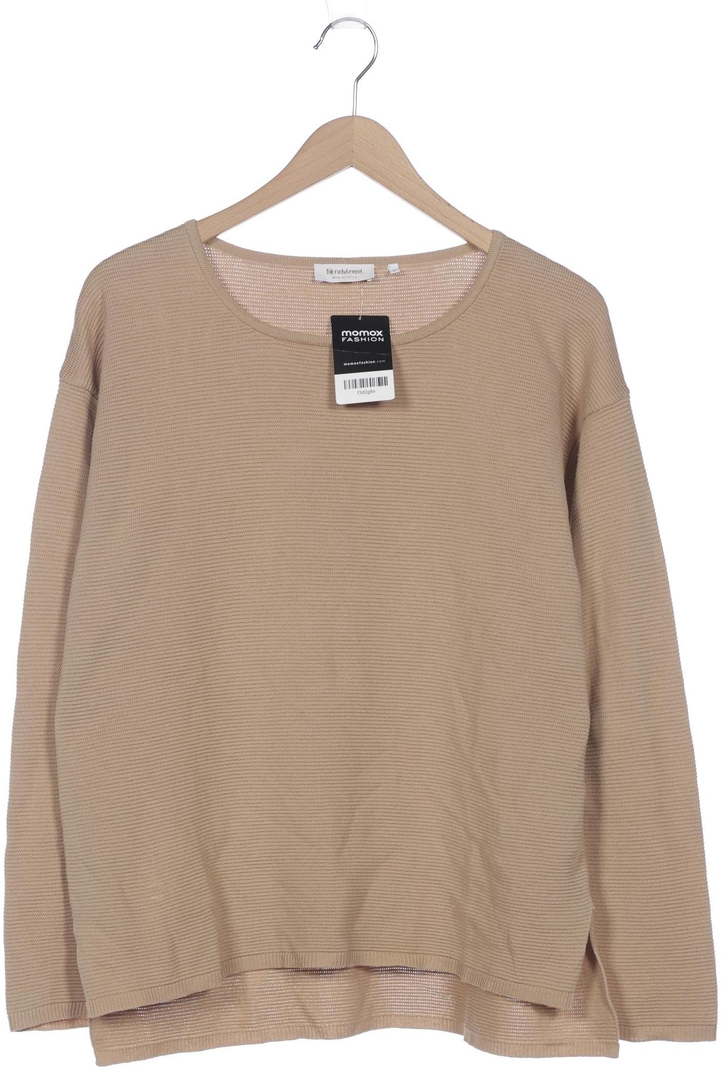 

Rich & Royal Damen Pullover, beige, Gr. 42