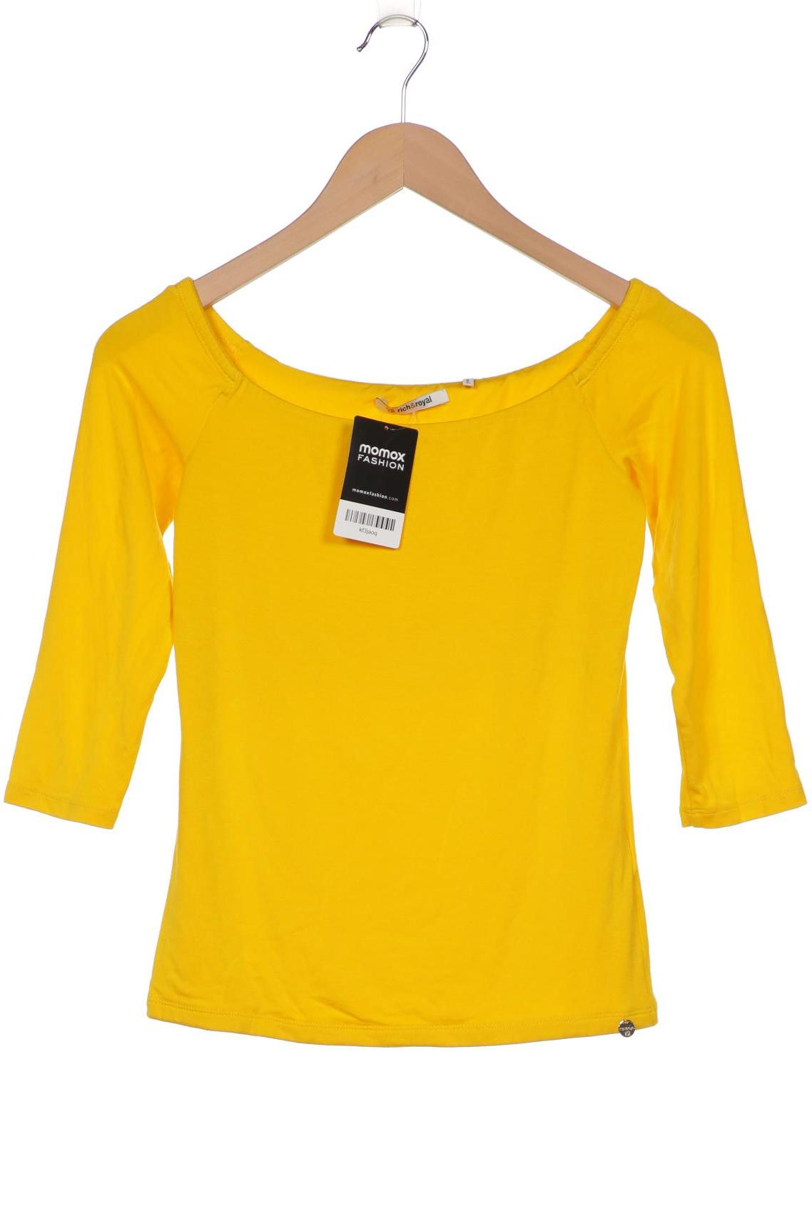 

Rich & Royal Damen Langarmshirt, gelb, Gr. 36