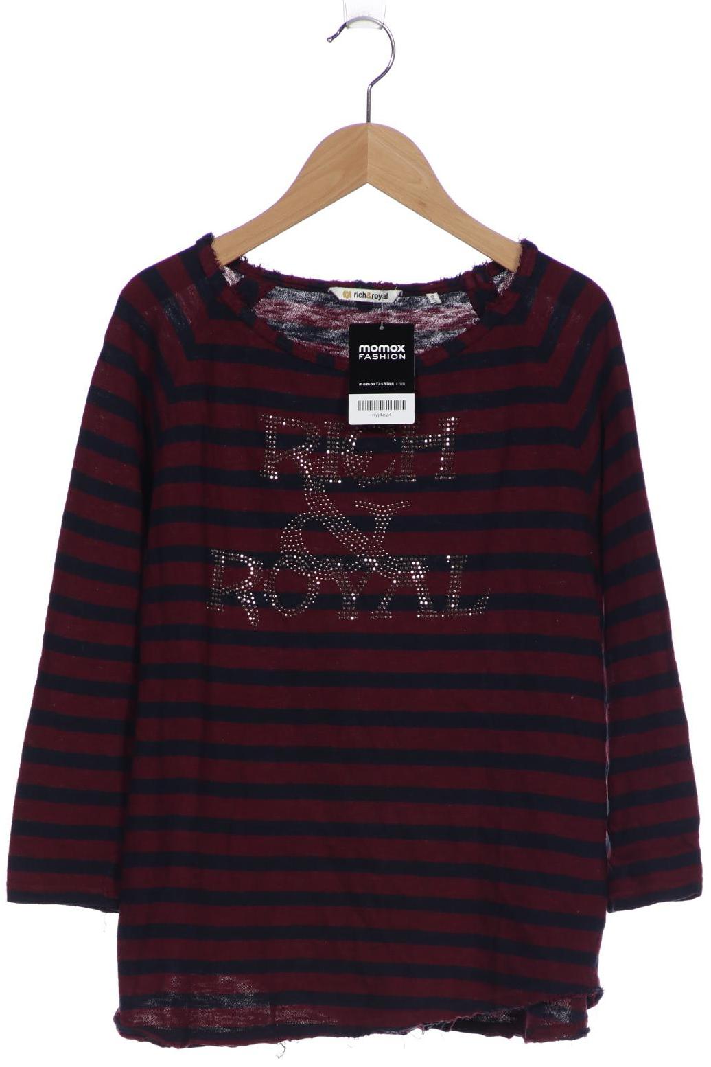 

Rich & Royal Damen Langarmshirt, bordeaux, Gr. 38