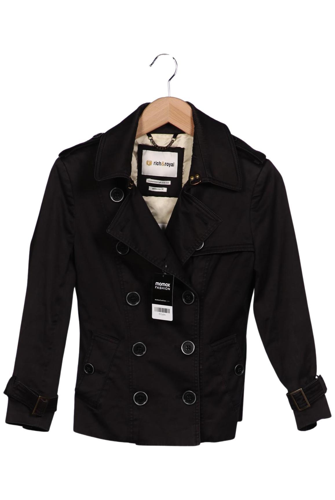 

Rich & Royal Damen Jacke, schwarz, Gr. 36