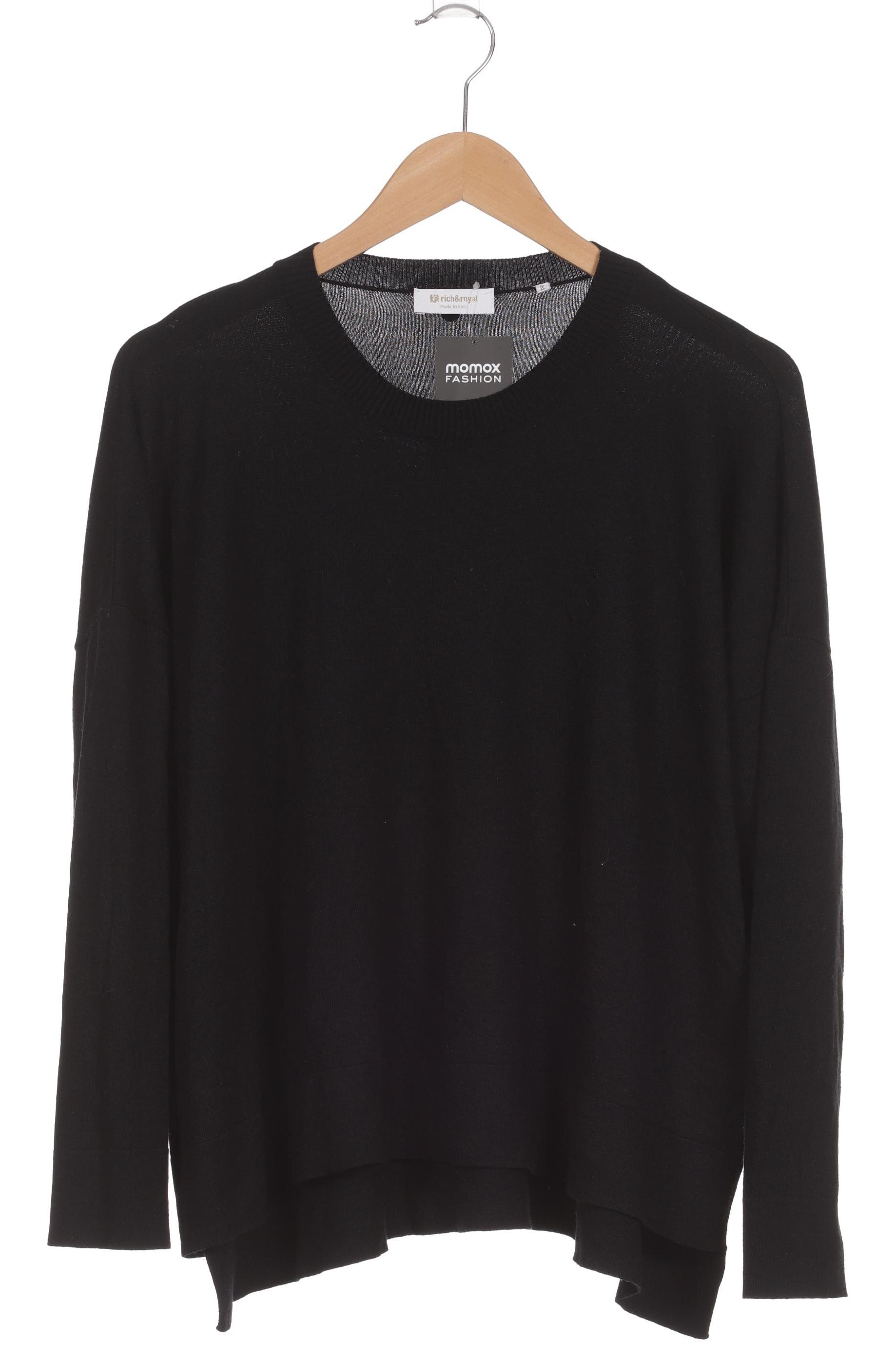 

Rich & Royal Damen Pullover, schwarz, Gr. 38