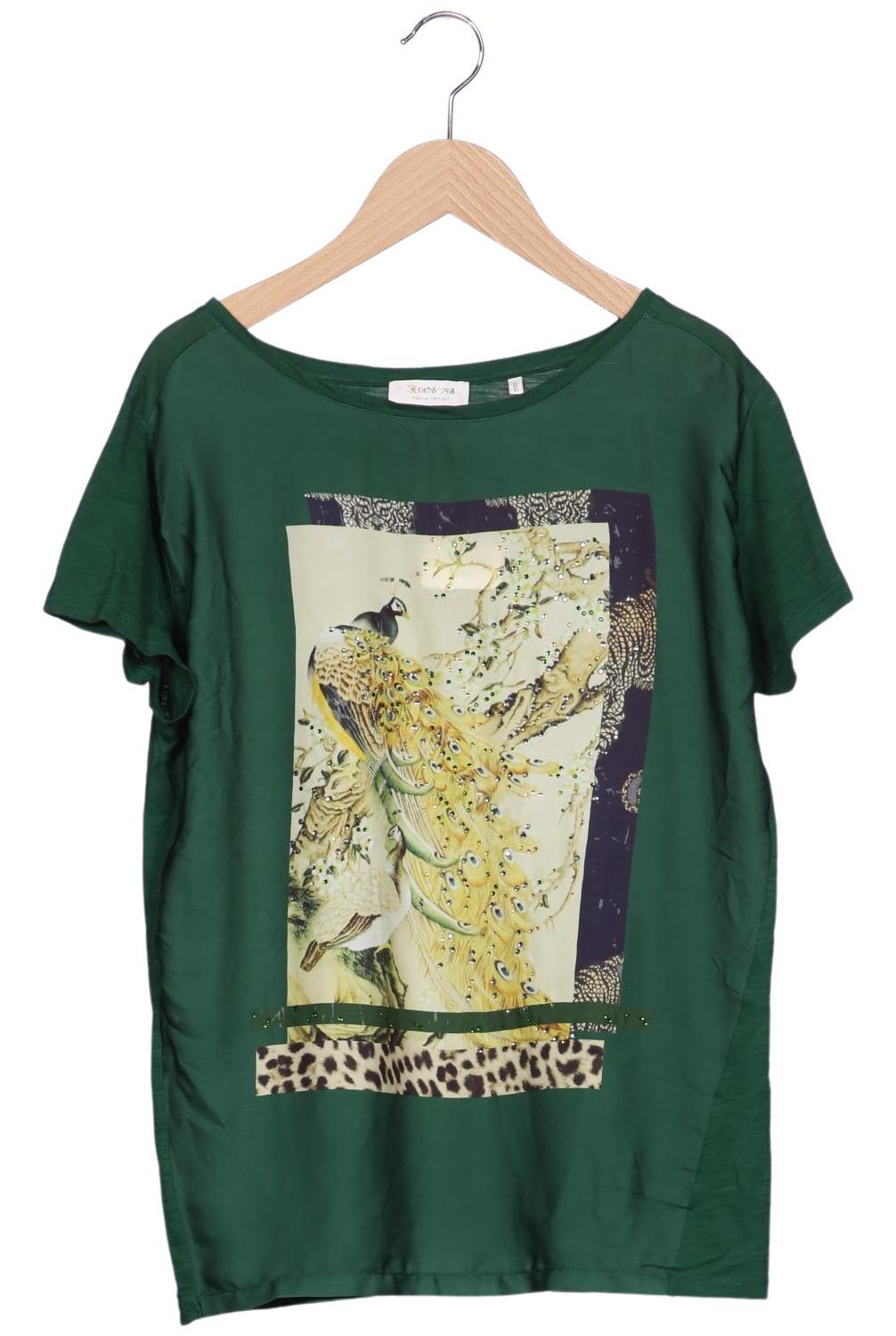 

Rich & Royal Damen T-Shirt, grün, Gr. 36