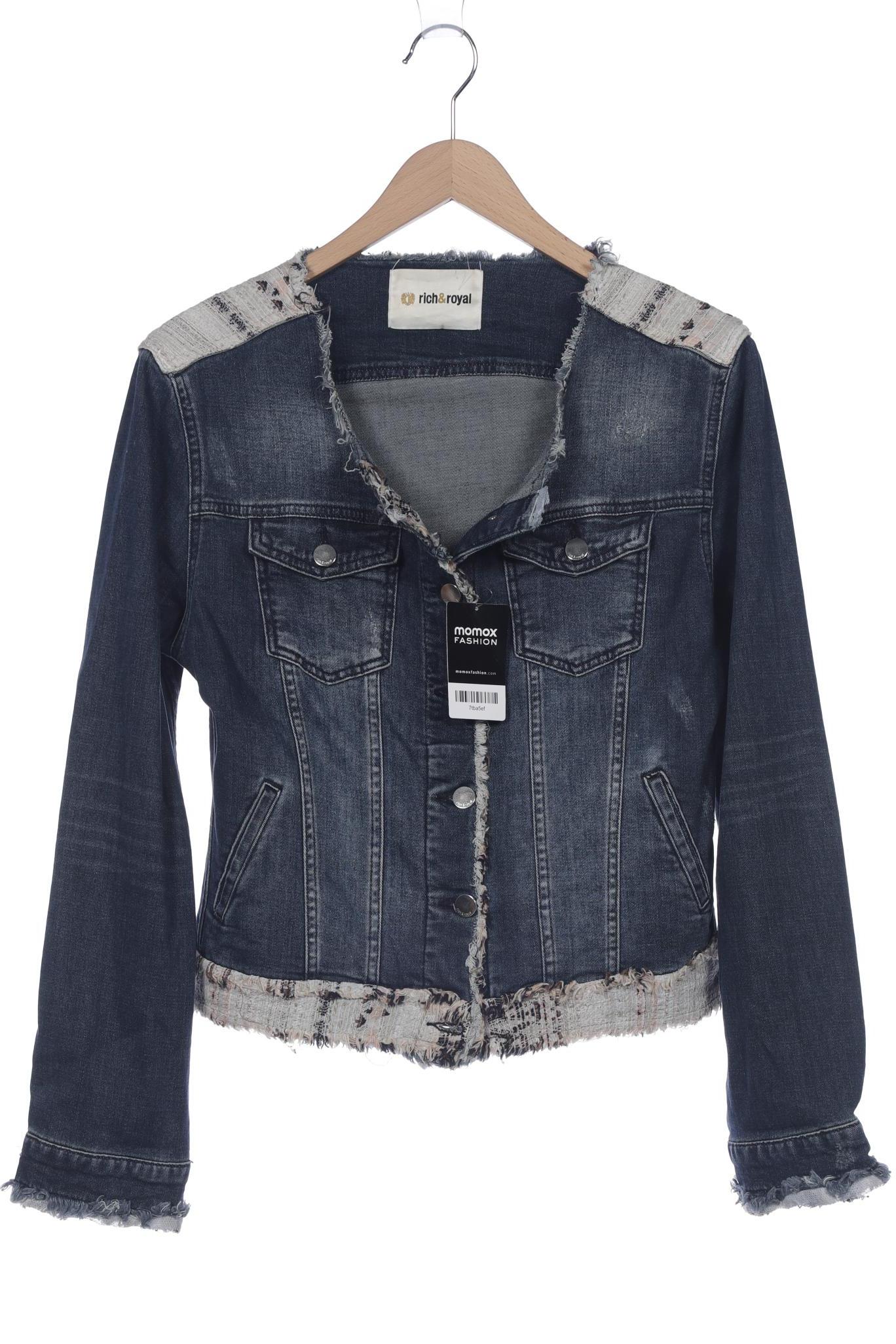 

Rich & Royal Damen Jacke, marineblau, Gr. 38