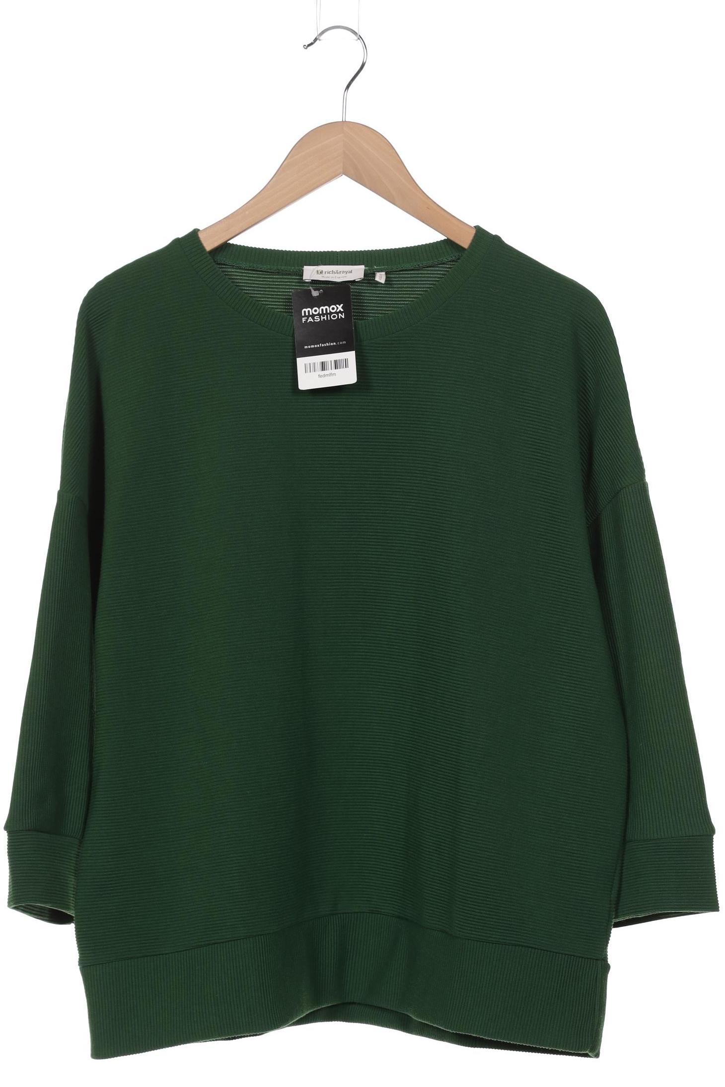 

Rich & Royal Damen Sweatshirt, grün, Gr. 42