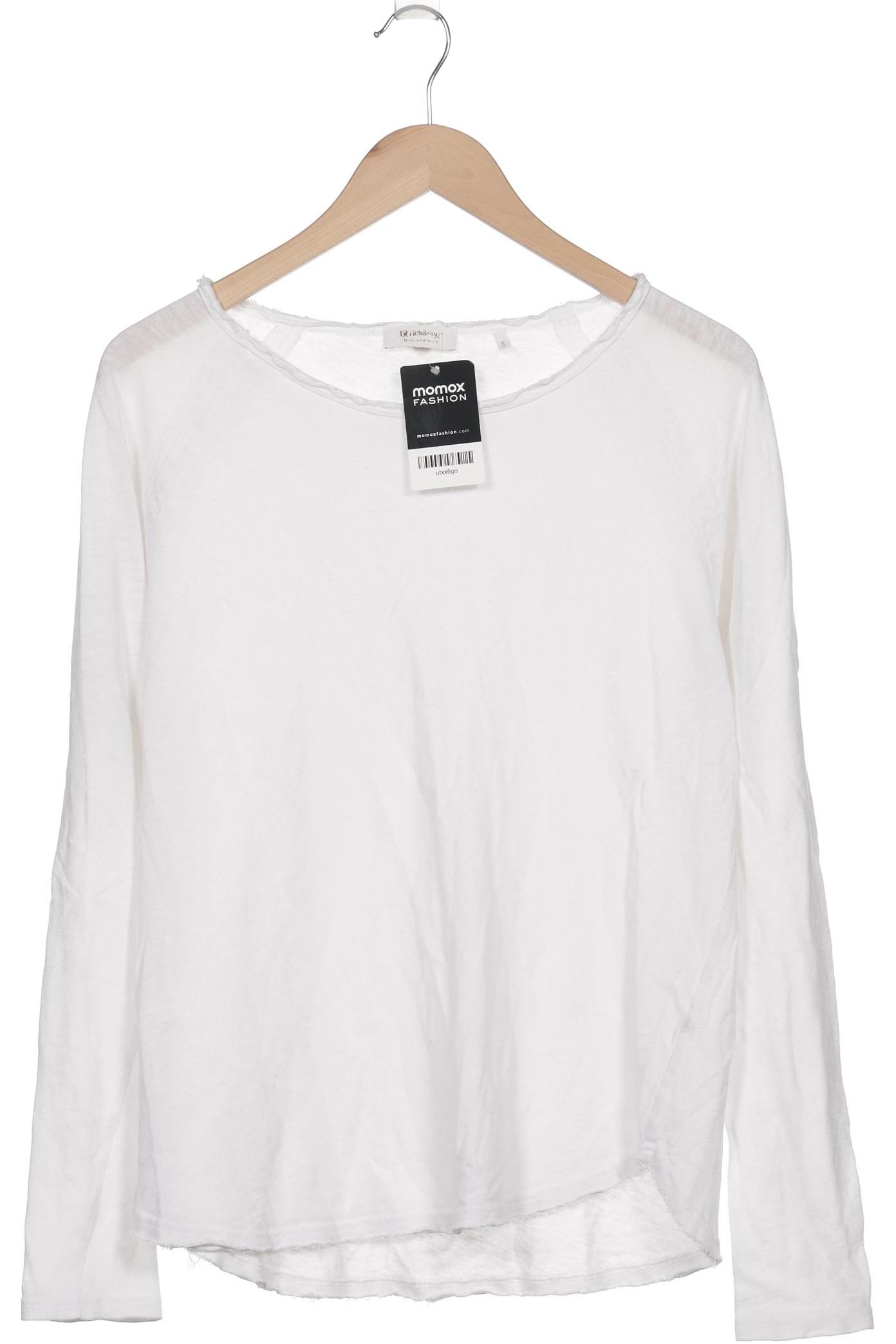 

Rich & Royal Damen Langarmshirt, weiß, Gr. 42