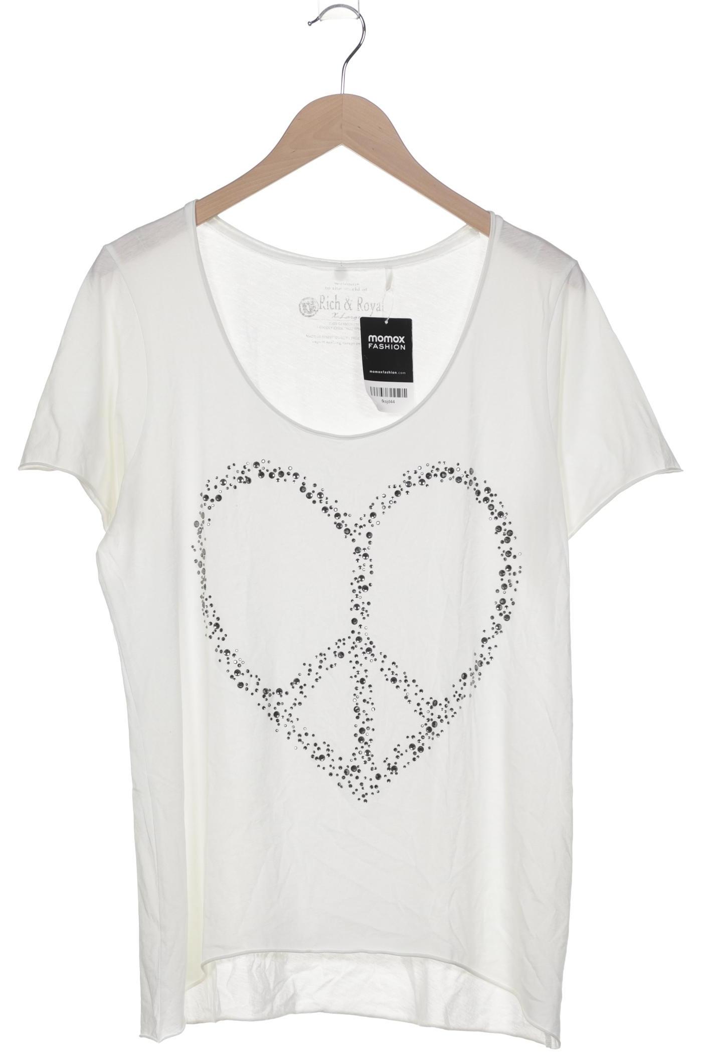 

Rich & Royal Damen T-Shirt, weiß, Gr. 44