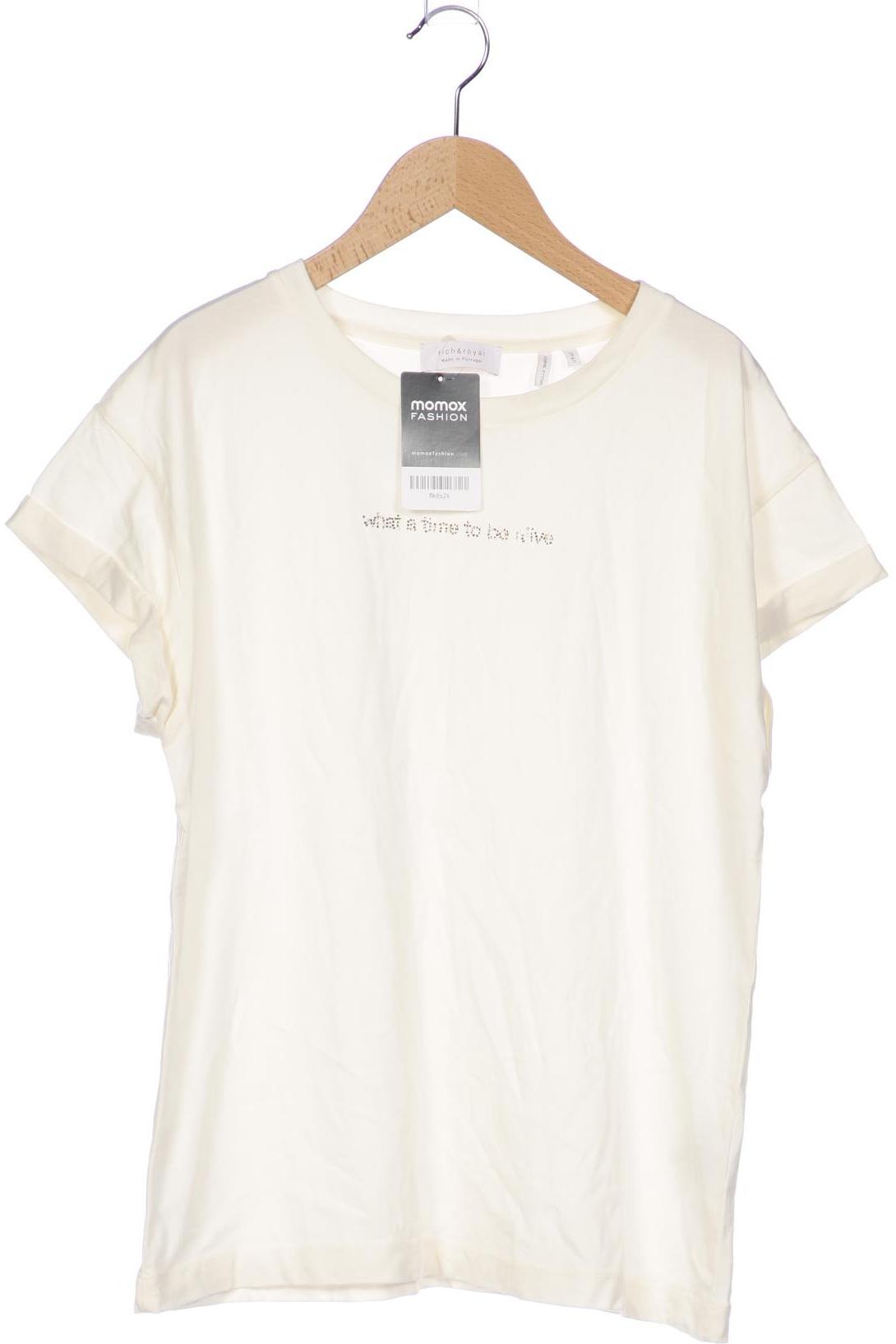 

Rich & Royal Damen T-Shirt, weiß, Gr. 36