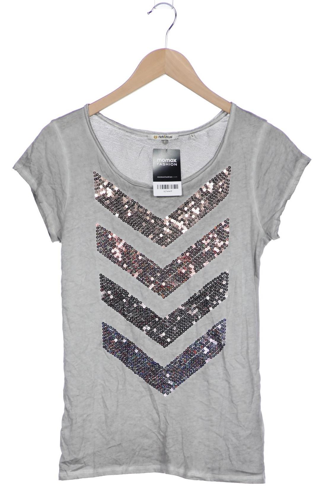

Rich & Royal Damen T-Shirt, grau, Gr. 38