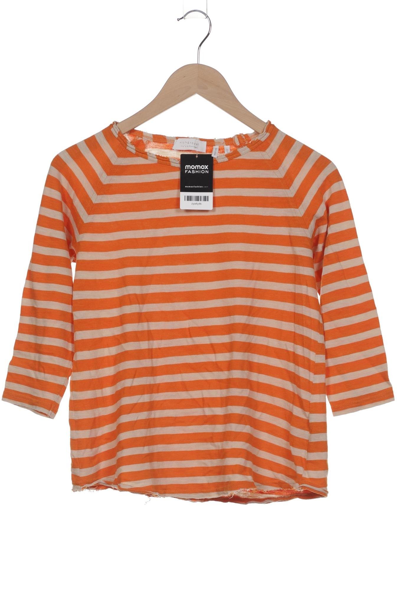 

Rich & Royal Damen Langarmshirt, orange, Gr. 36
