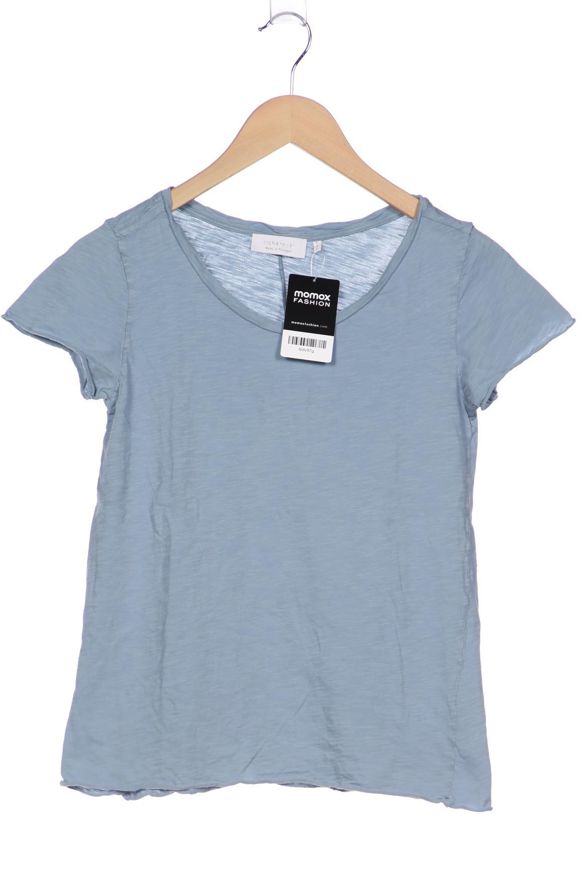 

Rich & Royal Damen T-Shirt, hellblau, Gr. 34