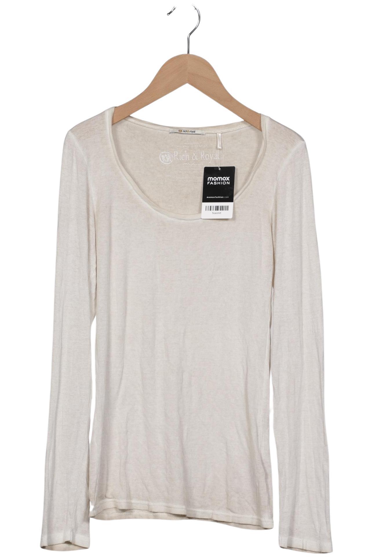 

Rich & Royal Damen Langarmshirt, cremeweiß, Gr. 38