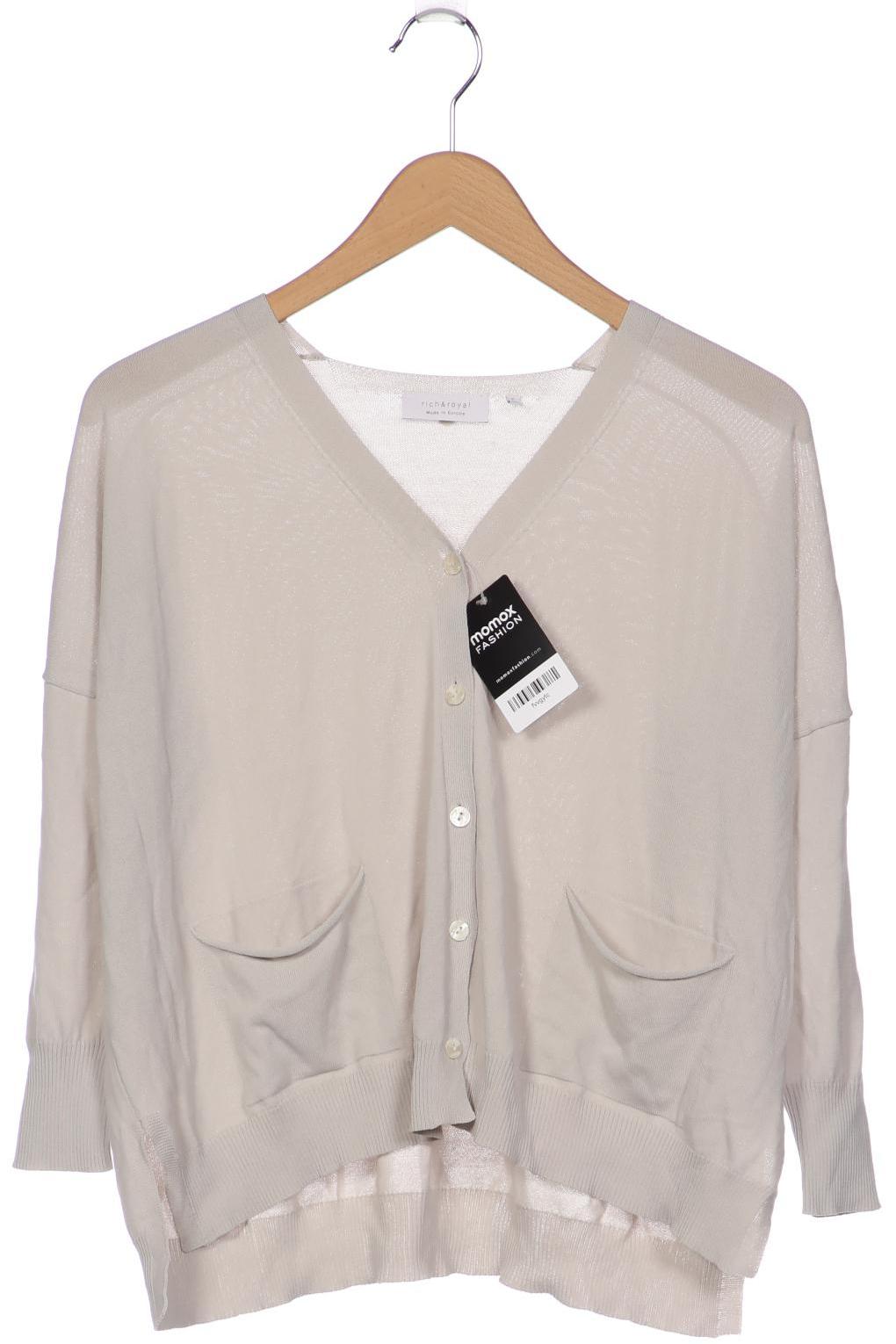 

Rich&Royal Damen Strickjacke, cremeweiß