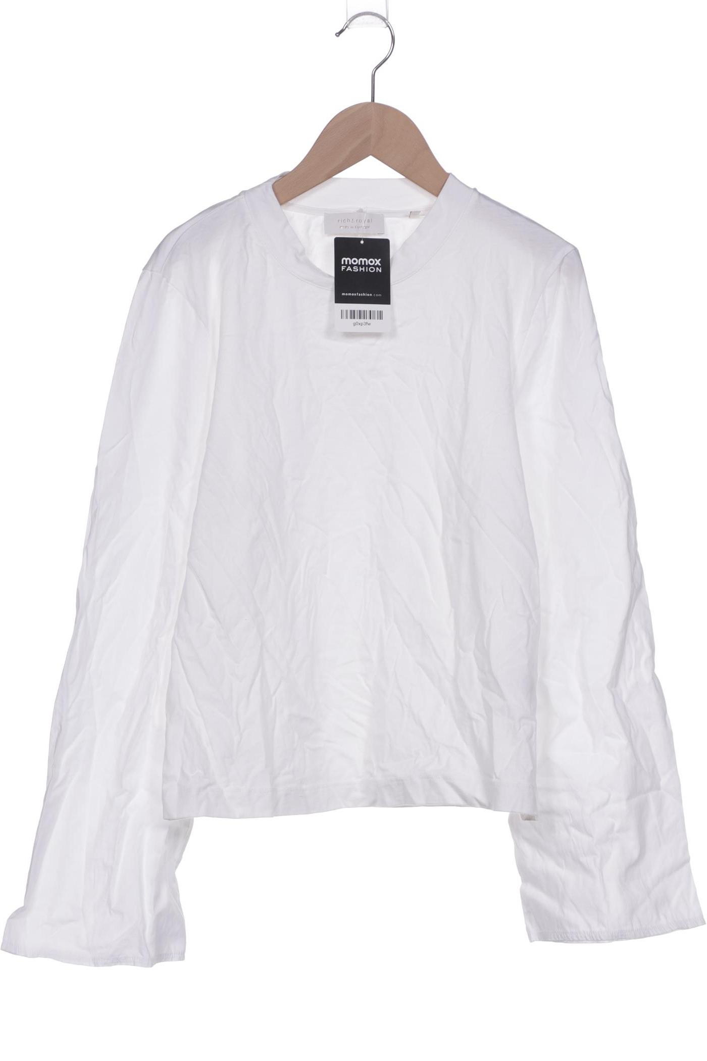 

Rich & Royal Damen Langarmshirt, weiß, Gr. 38