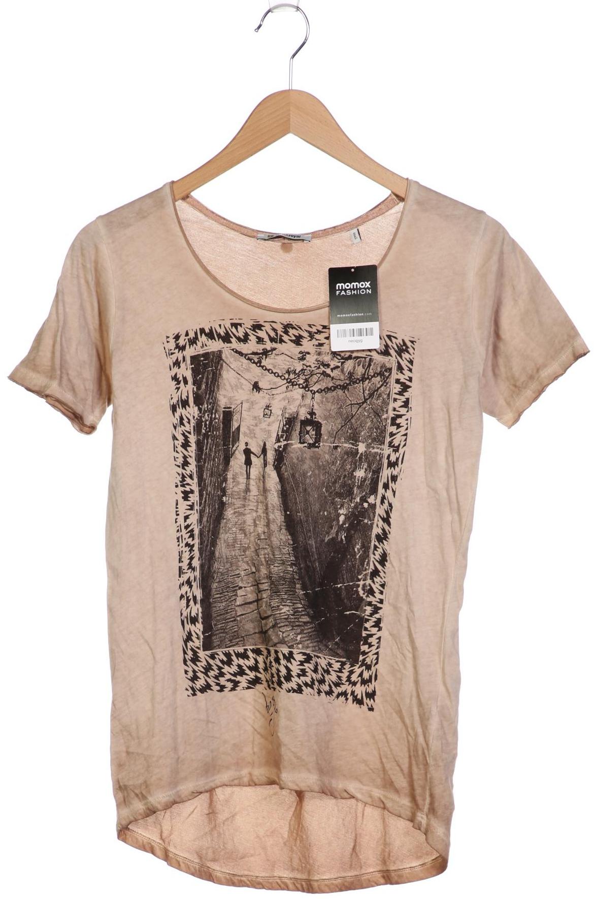

Rich & Royal Damen T-Shirt, beige, Gr. 36