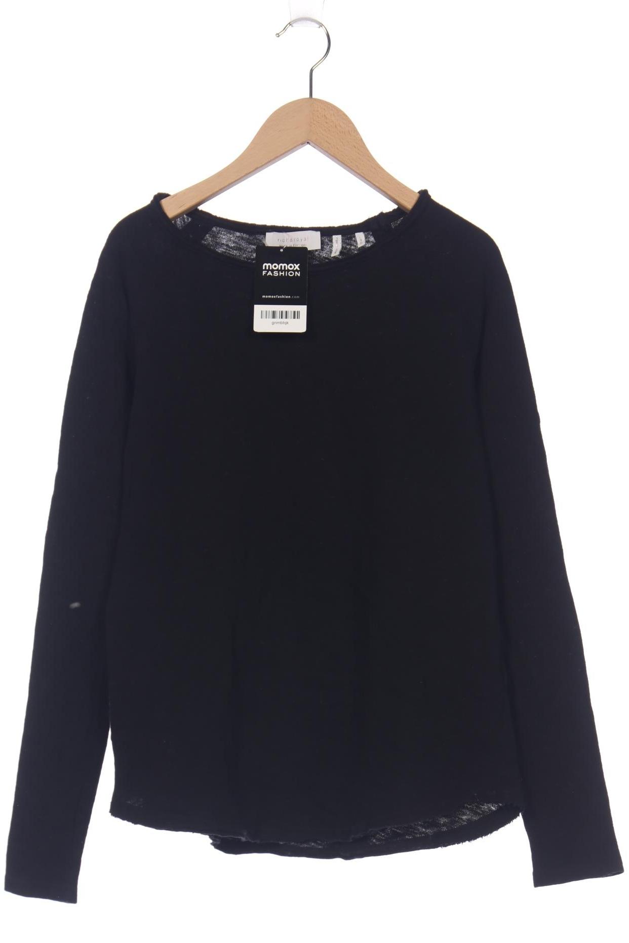 

Rich & Royal Damen Langarmshirt, schwarz, Gr. 36