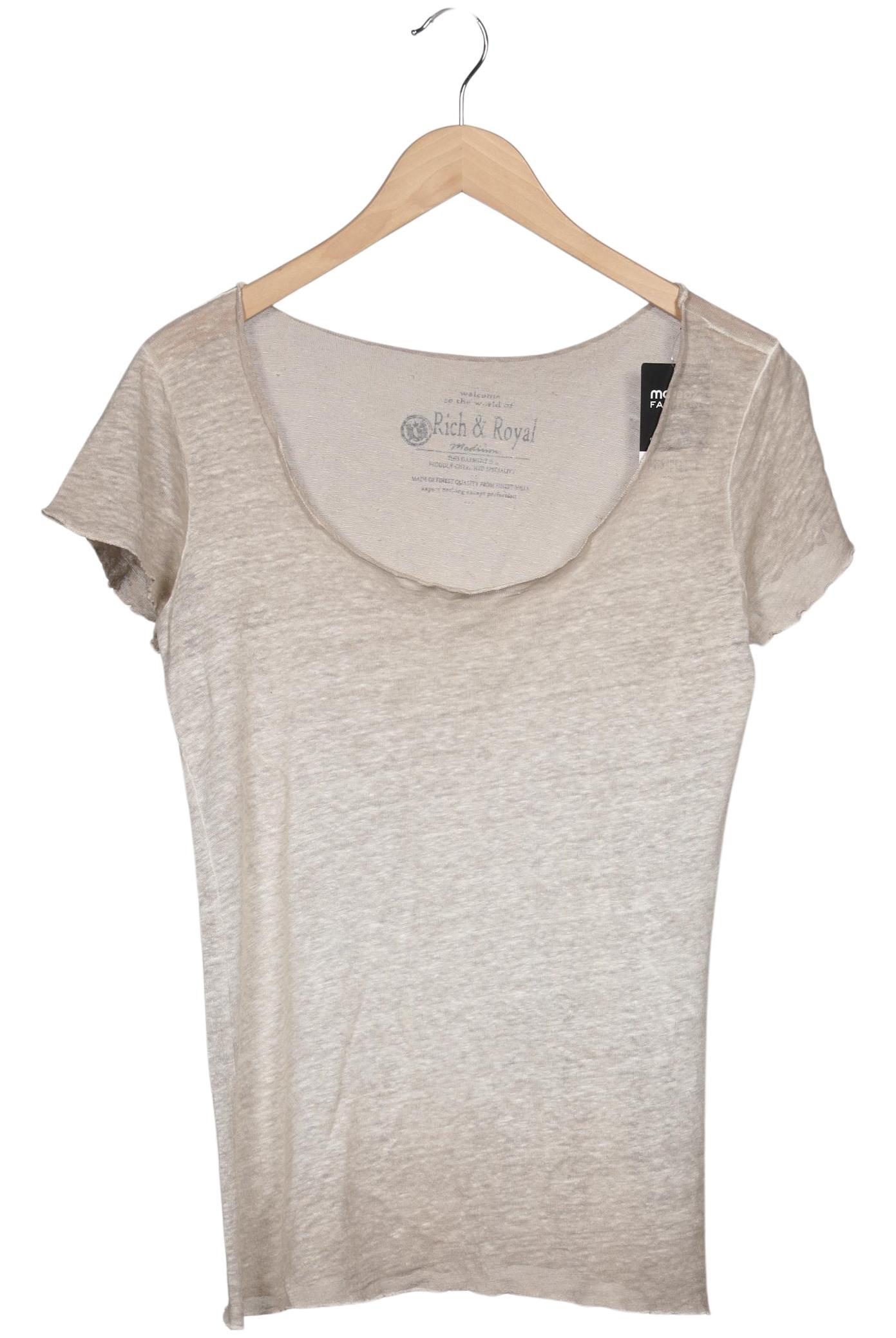 

Rich & Royal Damen T-Shirt, beige, Gr. 38