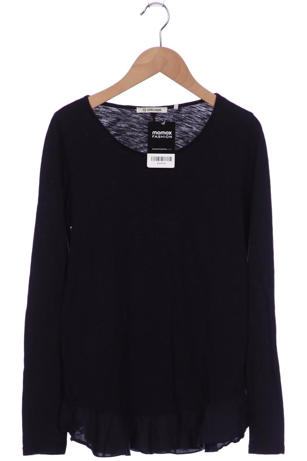 

Rich & Royal Damen Langarmshirt, marineblau, Gr. 36