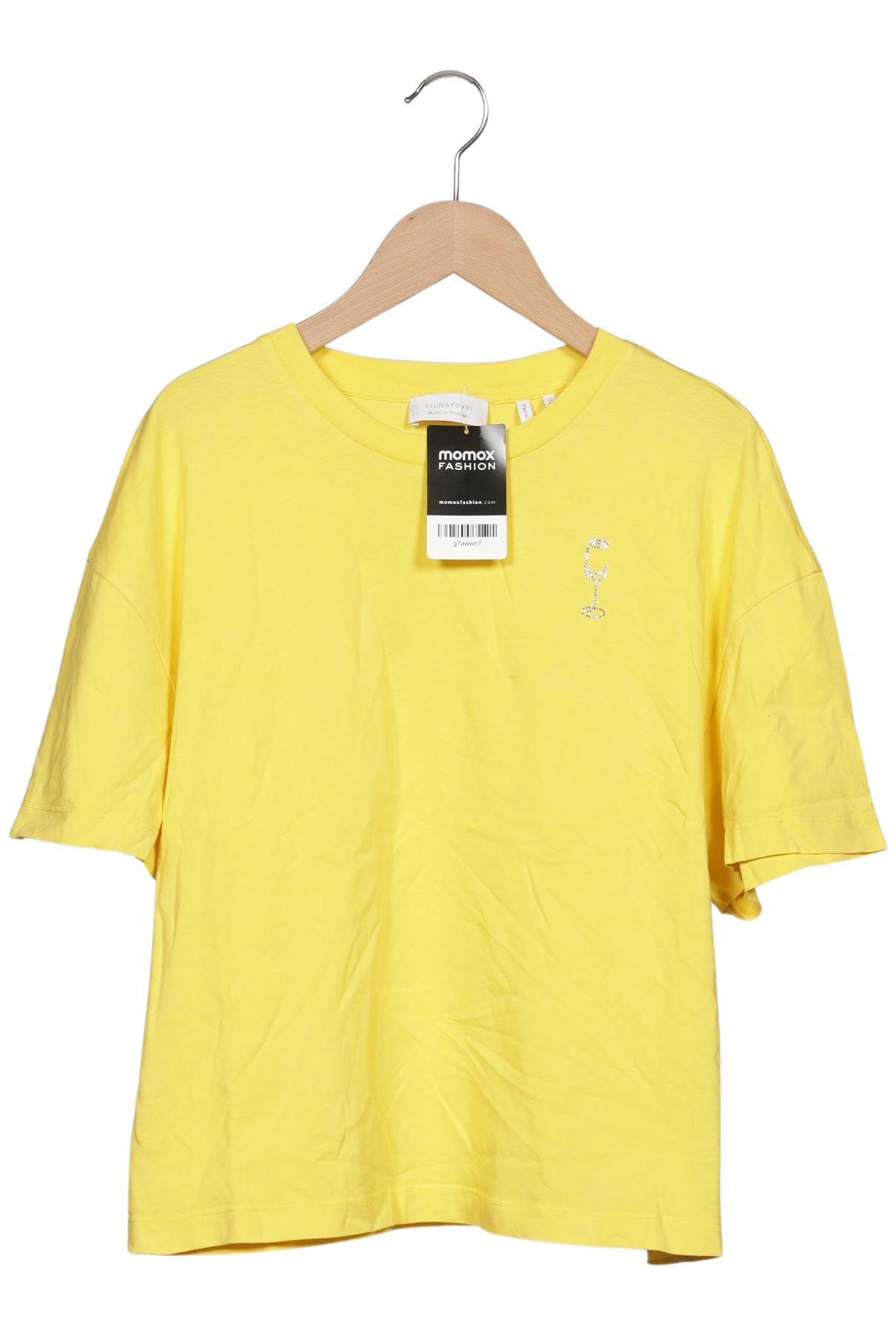 

Rich & Royal Damen T-Shirt, gelb, Gr. 42